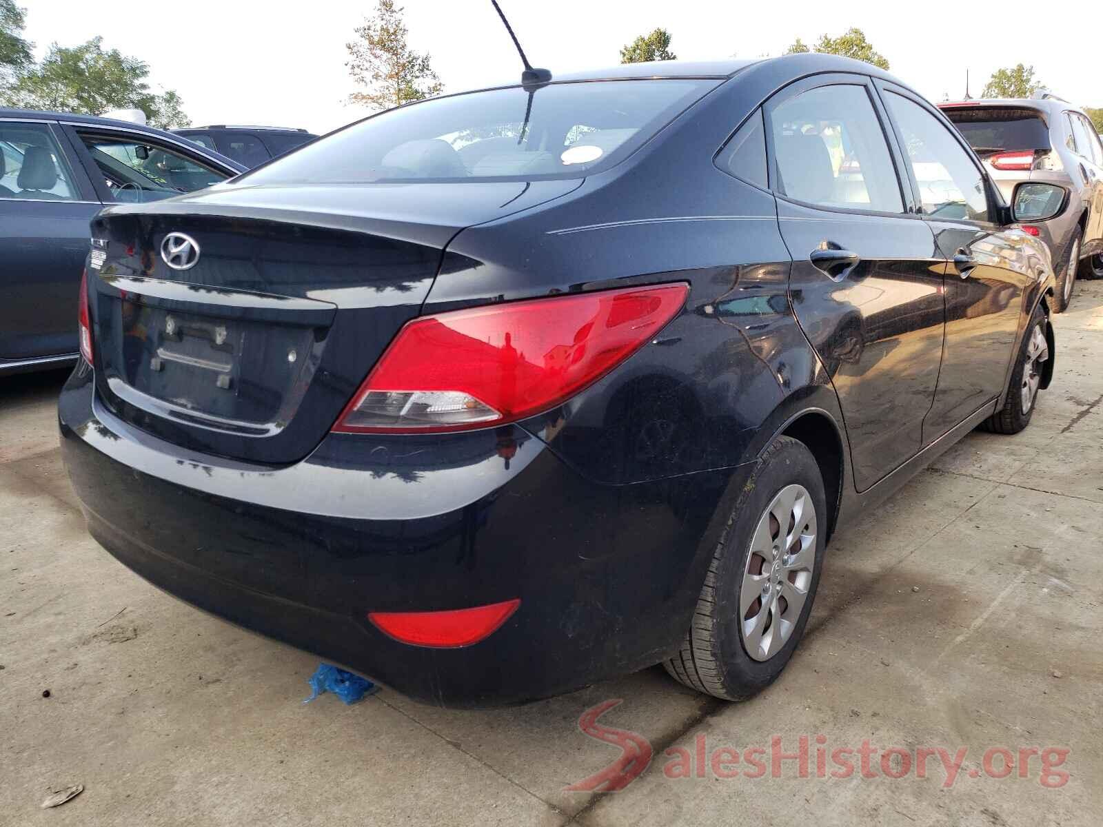 KMHCT4AE4GU991028 2016 HYUNDAI ACCENT