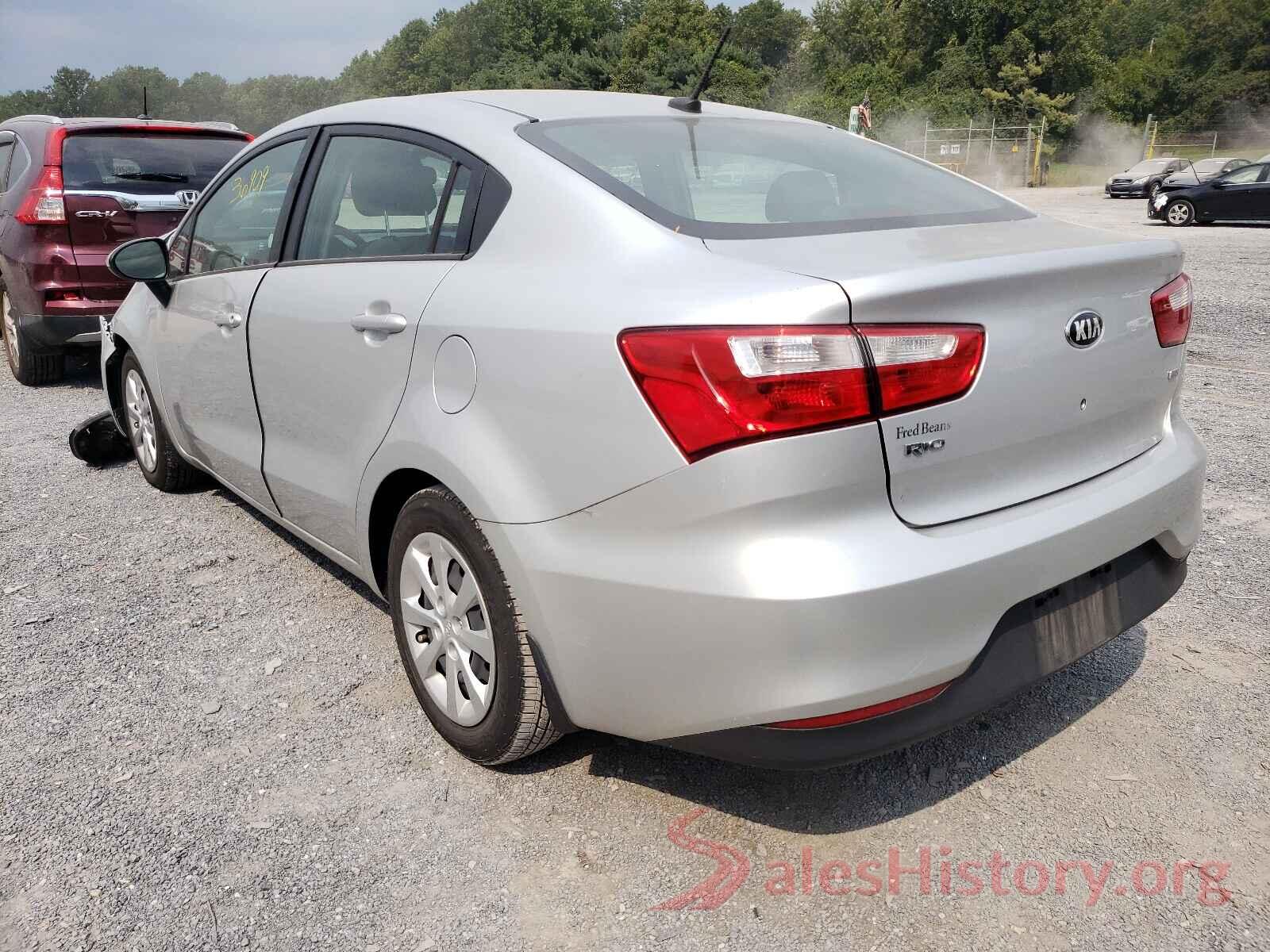 KNADM4A39H6051587 2017 KIA RIO