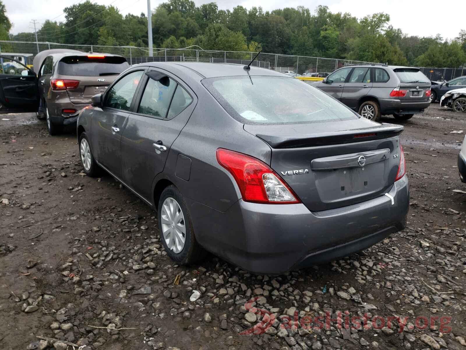 3N1CN7APXKL854165 2019 NISSAN VERSA