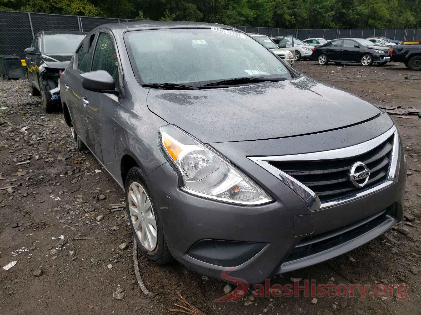 3N1CN7APXKL854165 2019 NISSAN VERSA