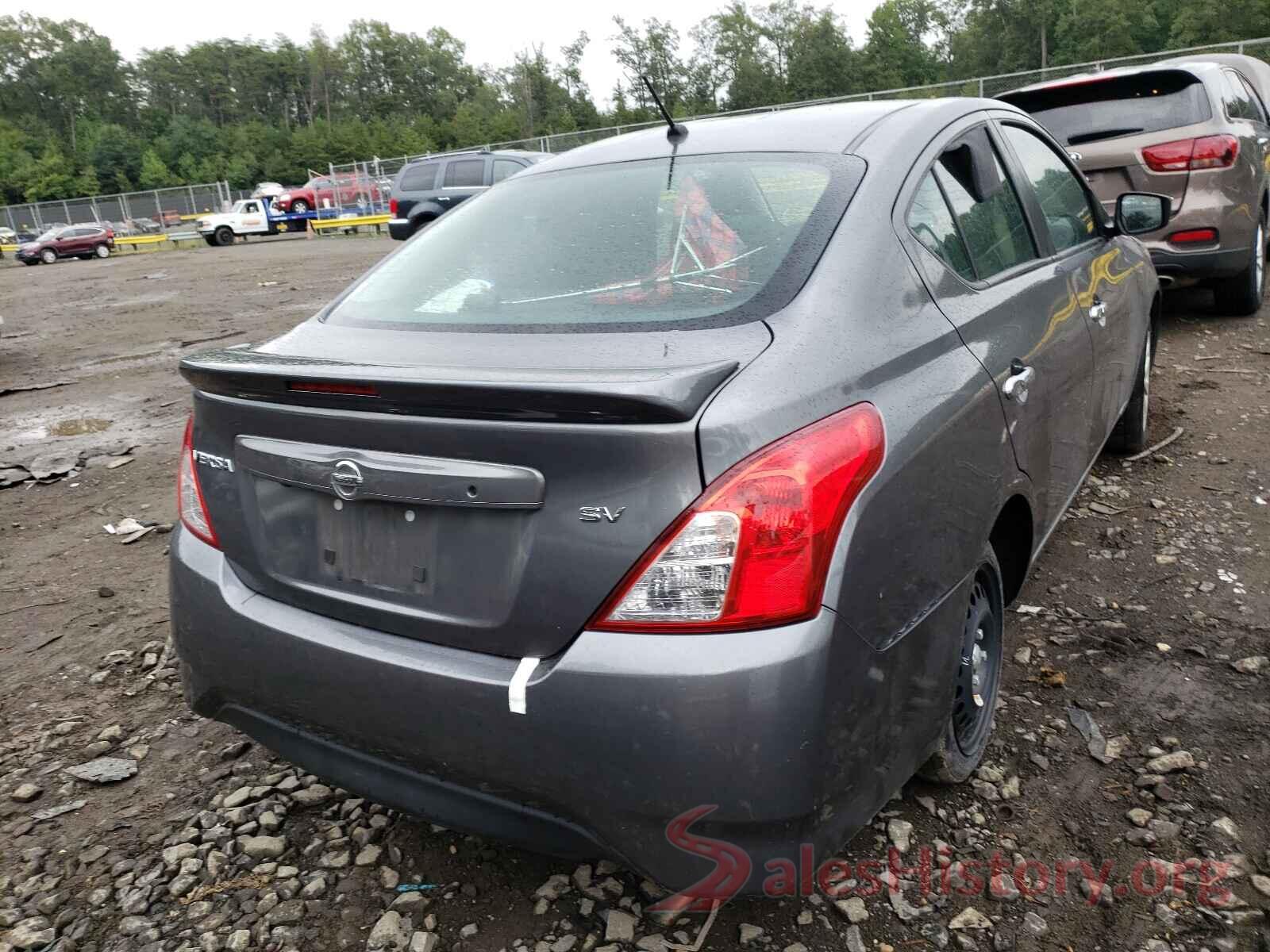 3N1CN7APXKL854165 2019 NISSAN VERSA