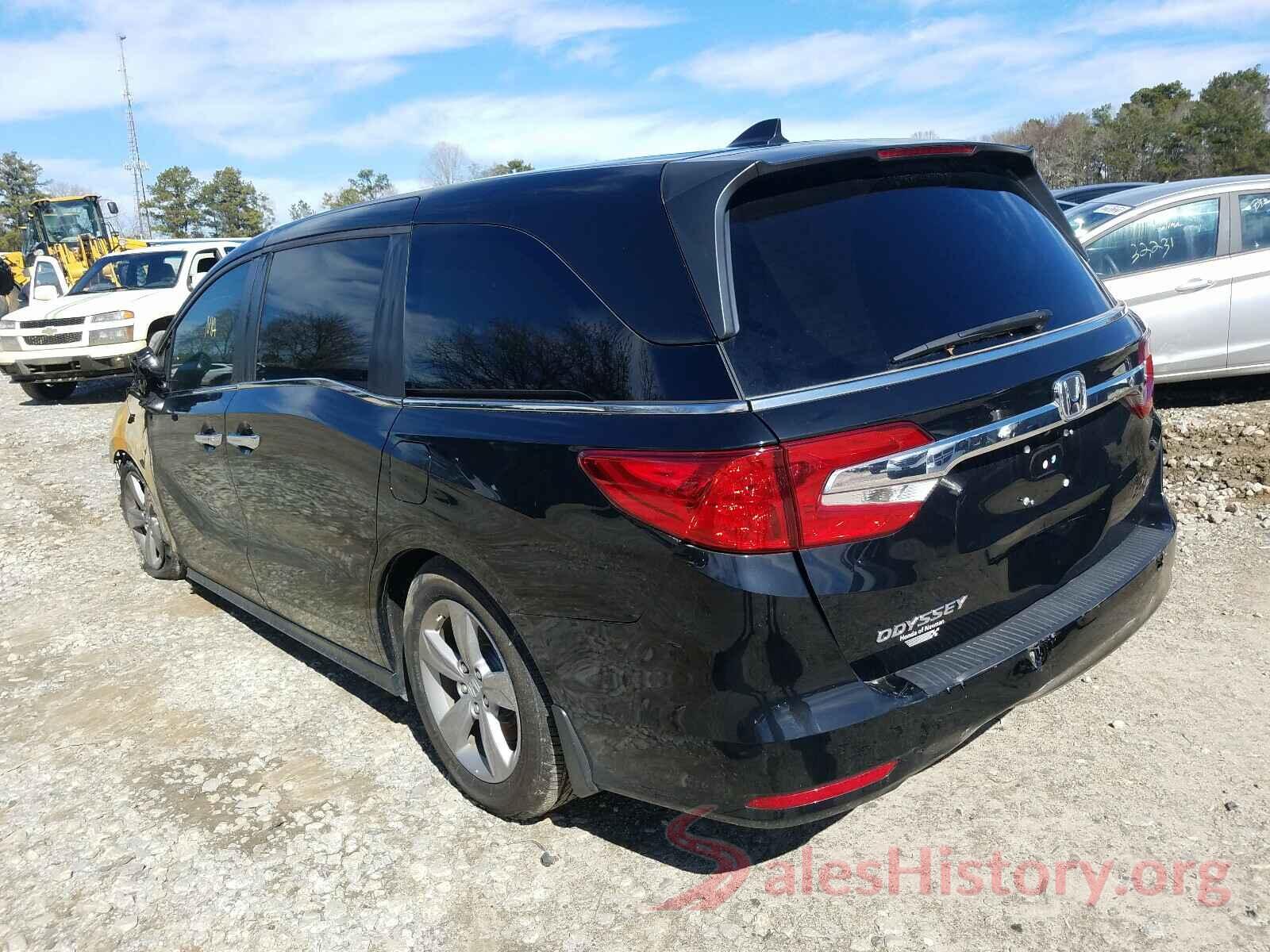 5FNRL6H52KB129301 2019 HONDA ODYSSEY