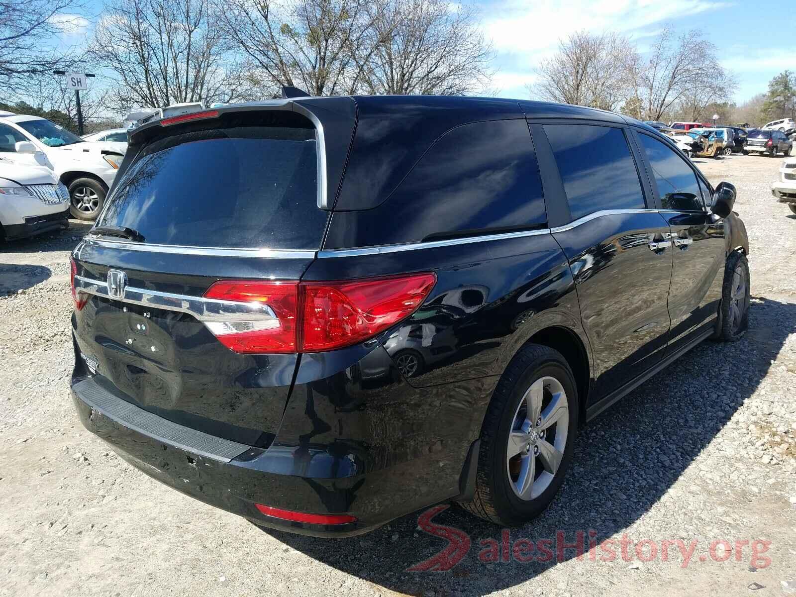 5FNRL6H52KB129301 2019 HONDA ODYSSEY