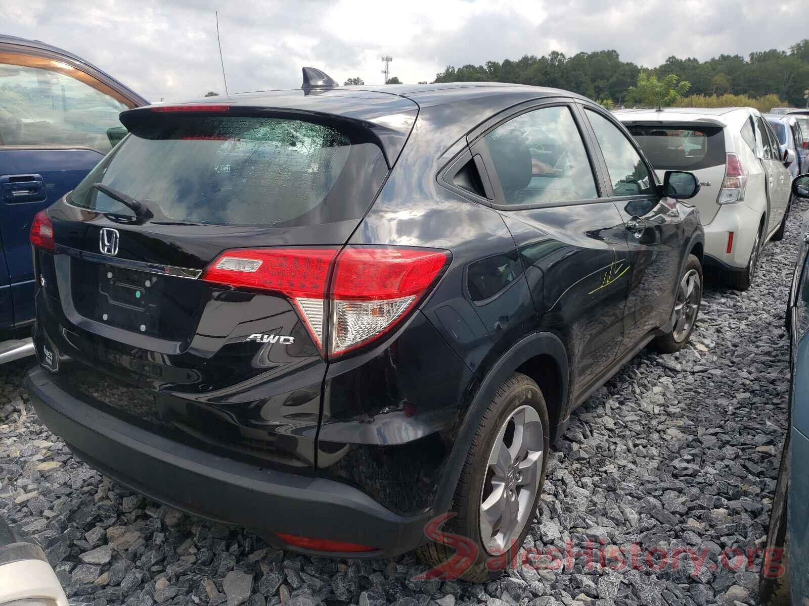 3CZRU6H33KG726506 2019 HONDA HR-V