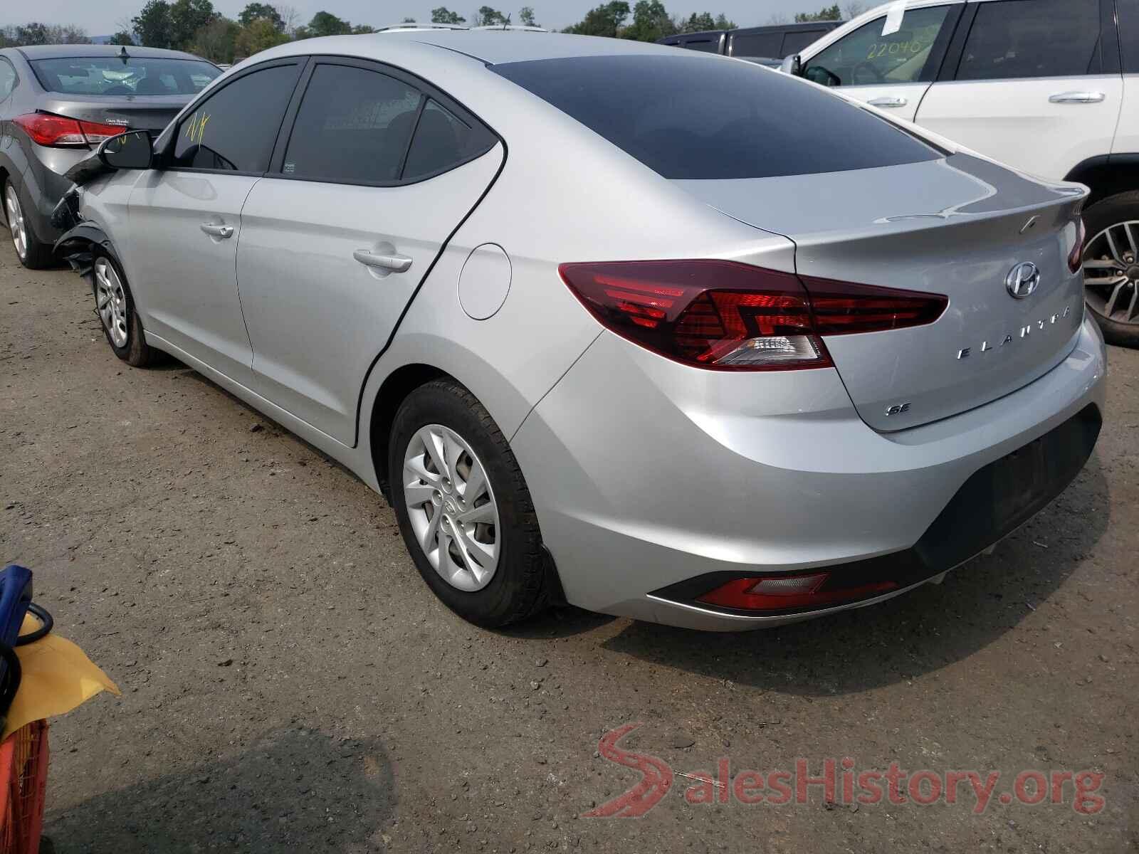 5NPD74LF7KH435592 2019 HYUNDAI ELANTRA