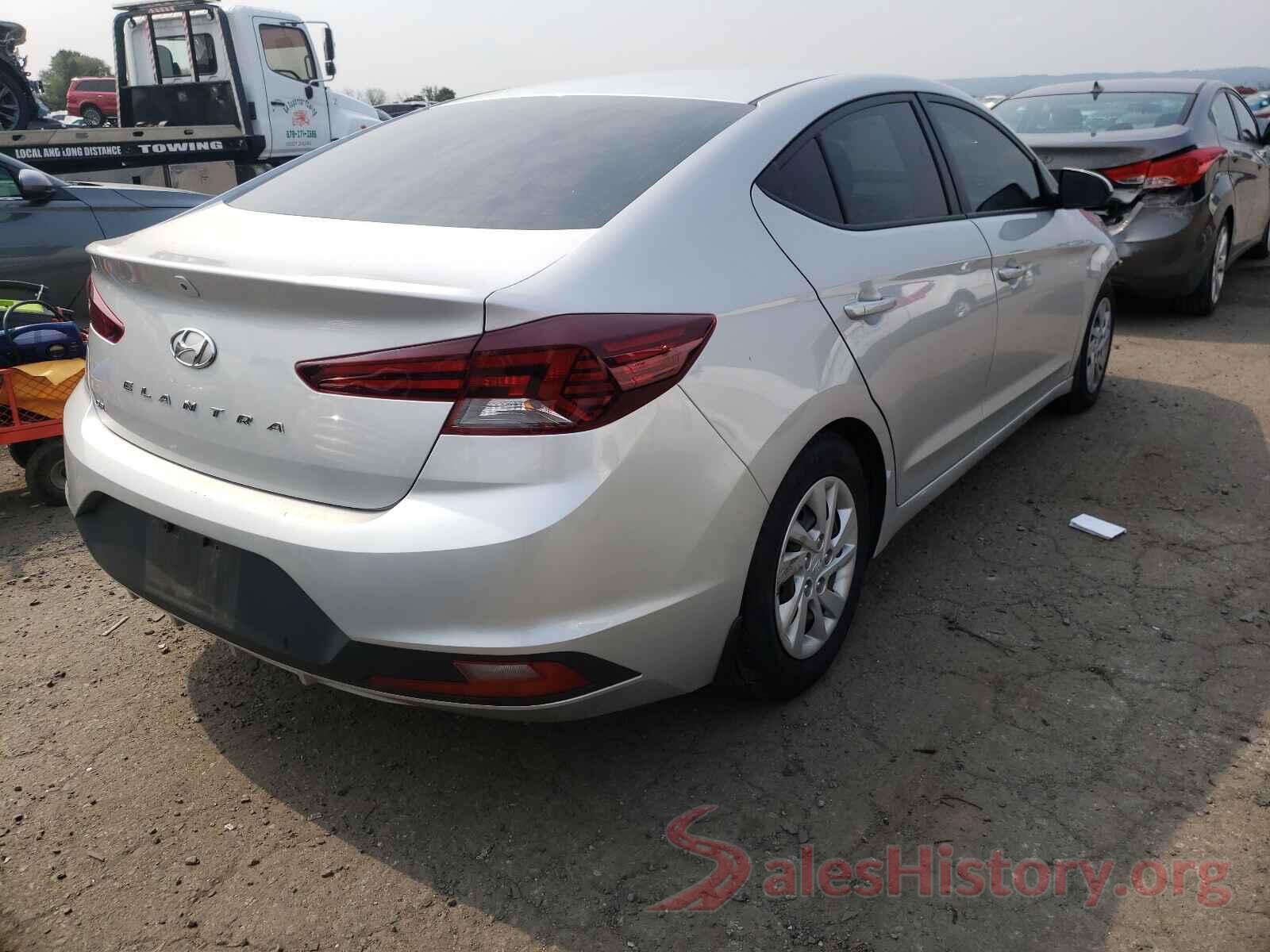 5NPD74LF7KH435592 2019 HYUNDAI ELANTRA