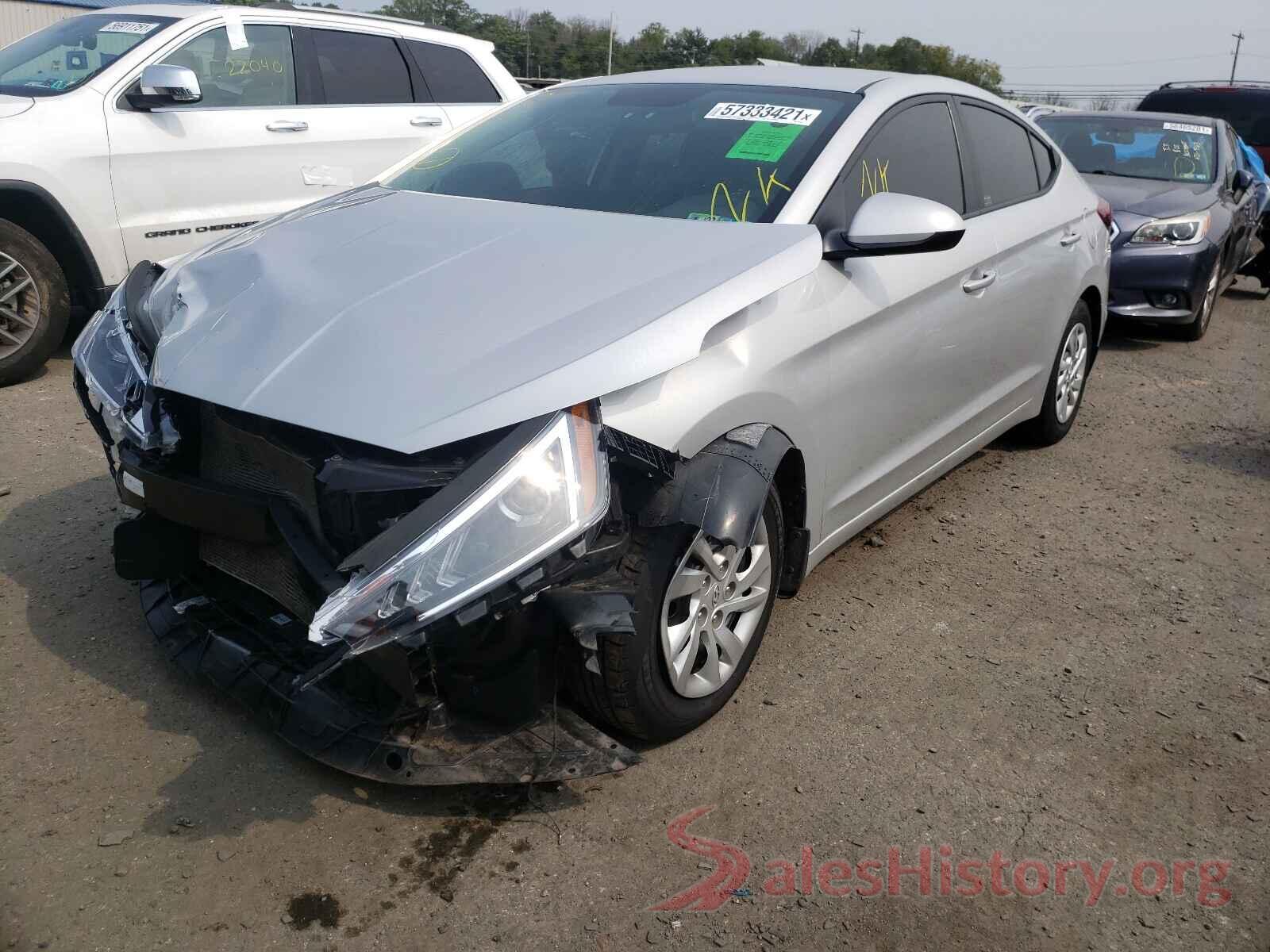 5NPD74LF7KH435592 2019 HYUNDAI ELANTRA