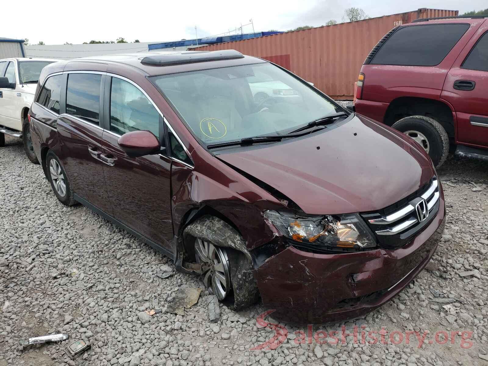 5FNRL5H68GB034493 2016 HONDA ODYSSEY