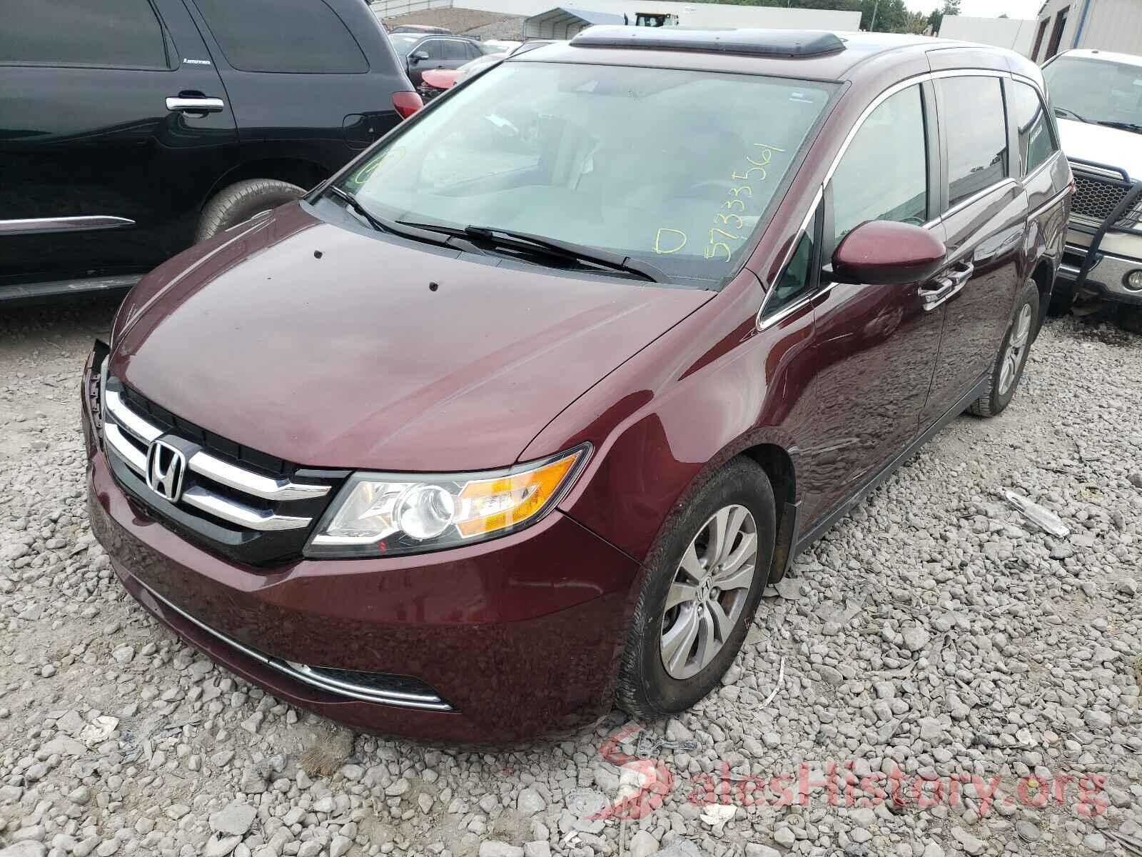 5FNRL5H68GB034493 2016 HONDA ODYSSEY