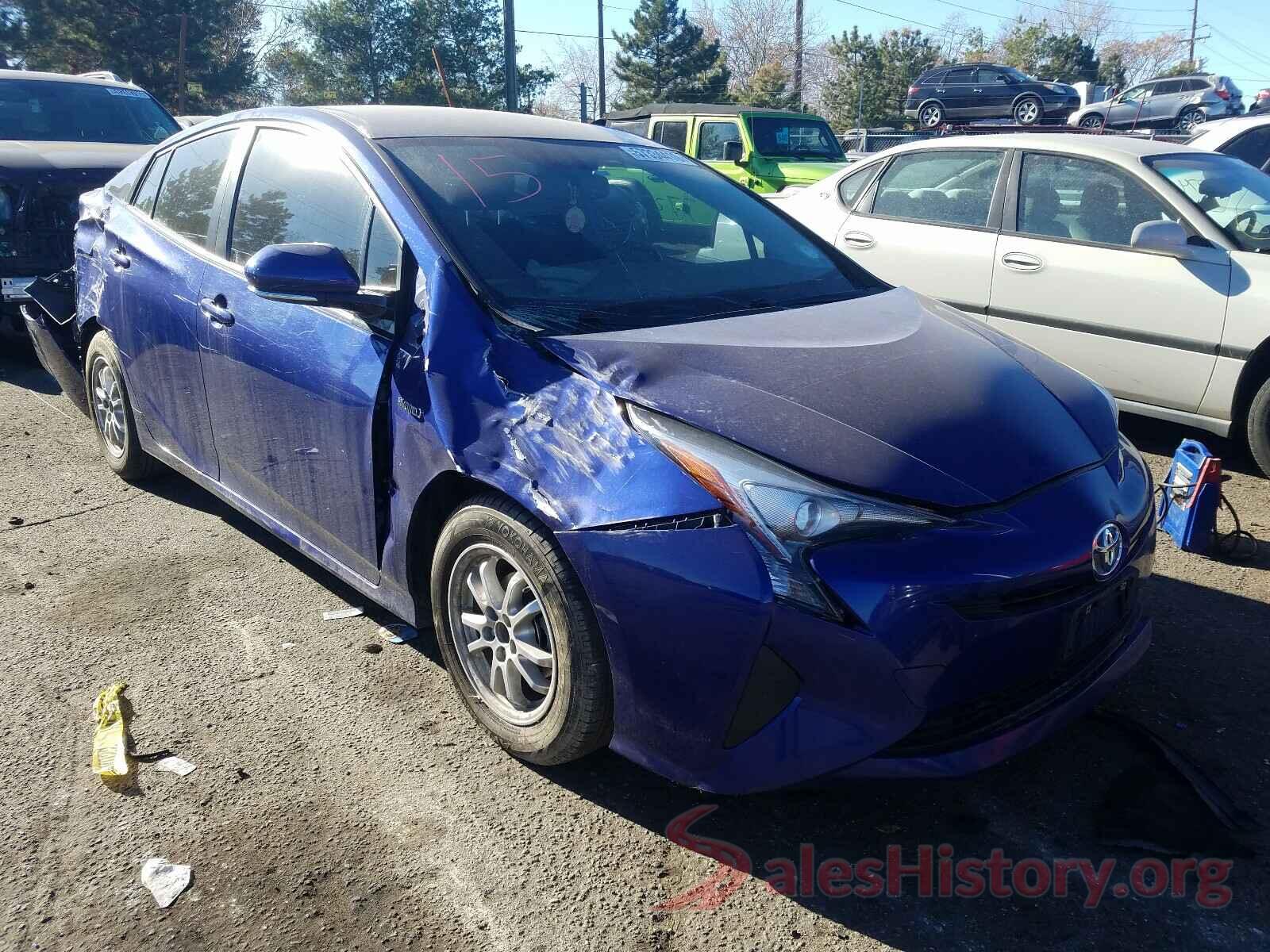 JTDKARFU2G3504613 2016 TOYOTA PRIUS