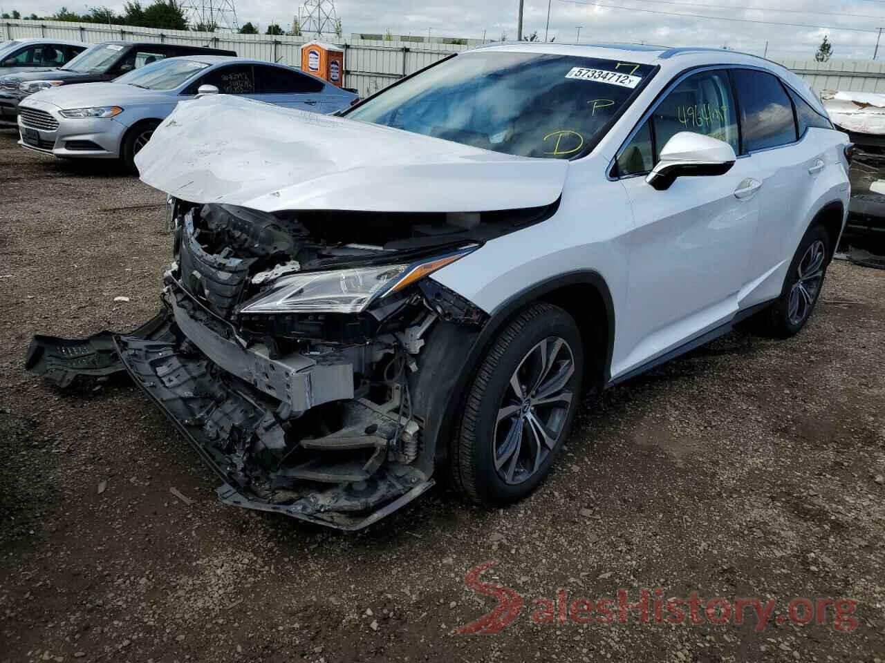 2T2BZMCA1KC186985 2019 LEXUS RX350