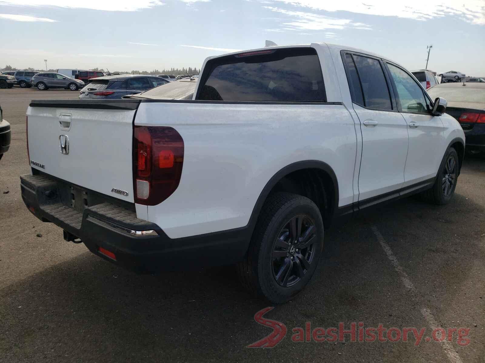 5FPYK3F14LB028122 2020 HONDA RIDGELINE