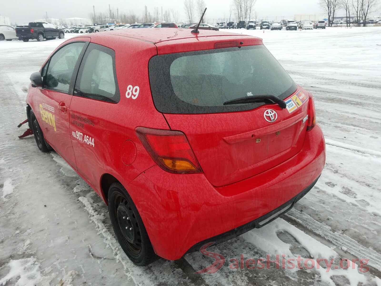 VNKJTUD34GA067624 2016 TOYOTA YARIS