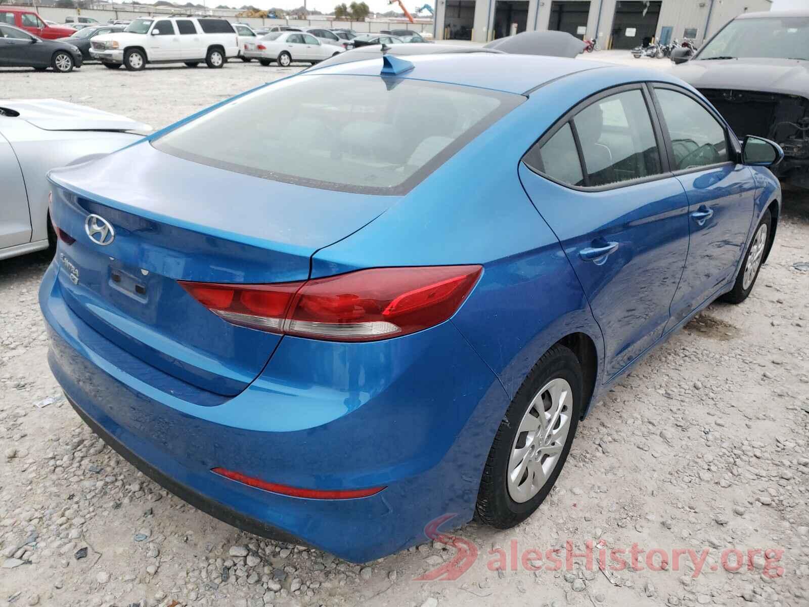 KMHD74LF4HU101322 2017 HYUNDAI ELANTRA