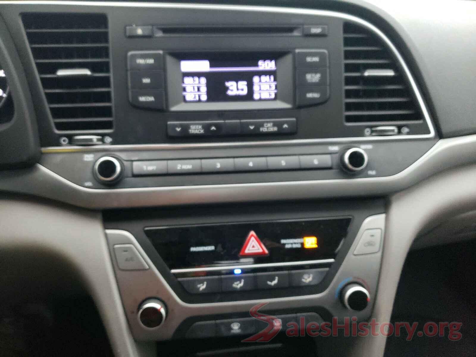 KMHD74LF4HU101322 2017 HYUNDAI ELANTRA