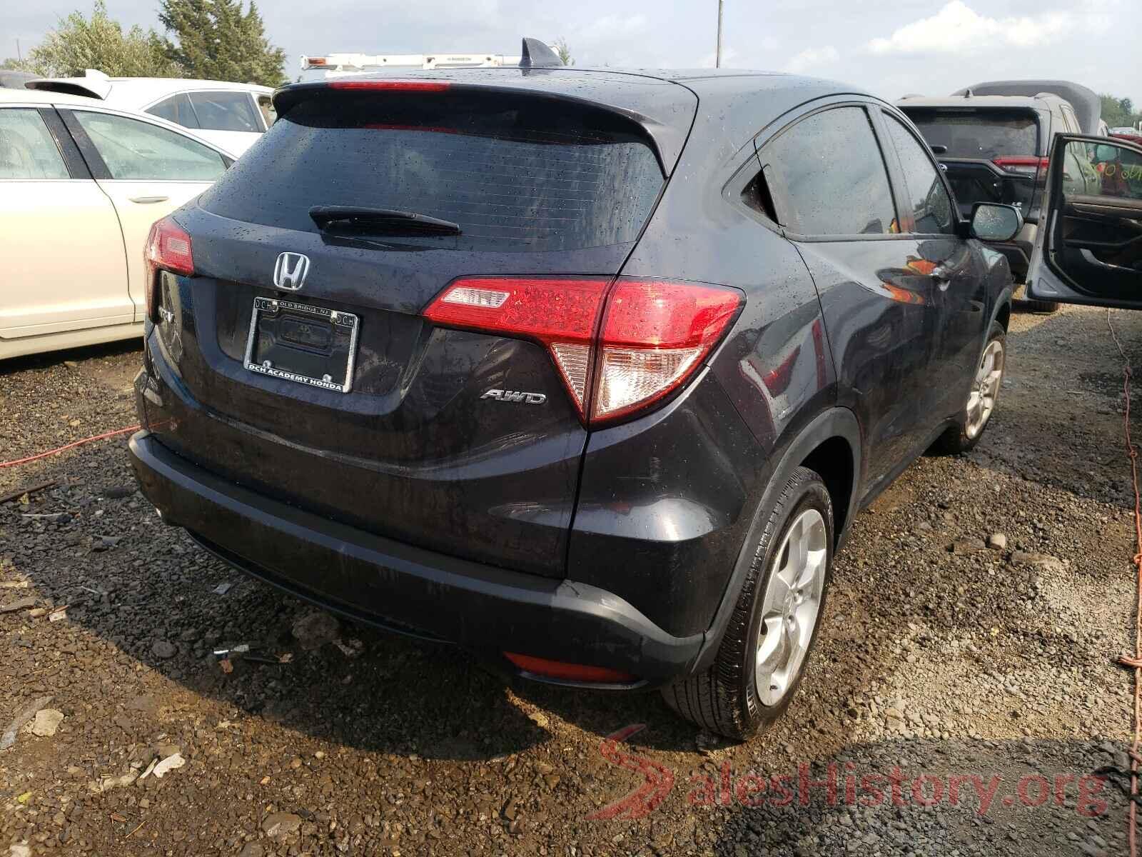 3CZRU6H35HG701244 2017 HONDA HR-V