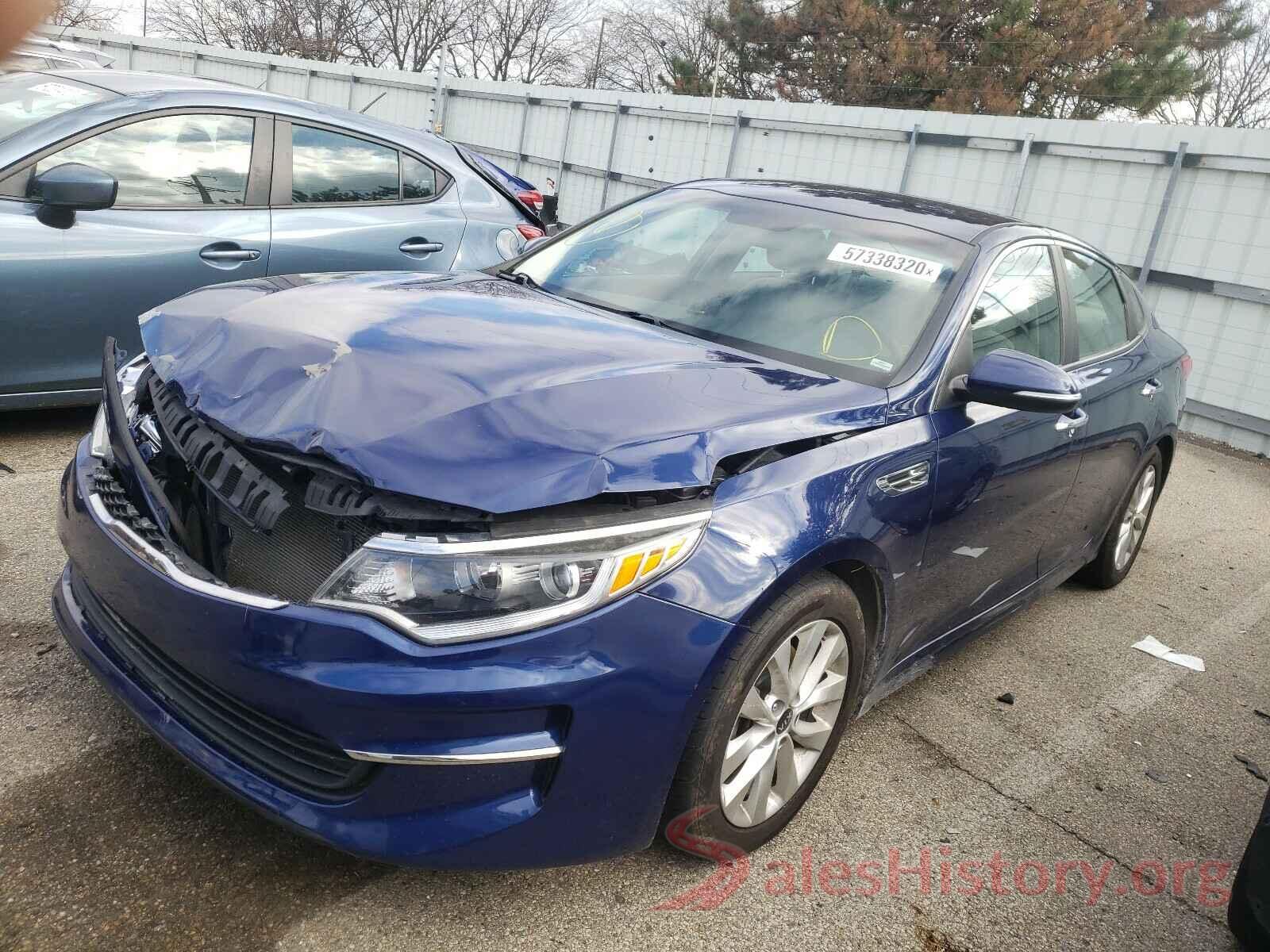 5XXGT4L36GG006137 2016 KIA OPTIMA