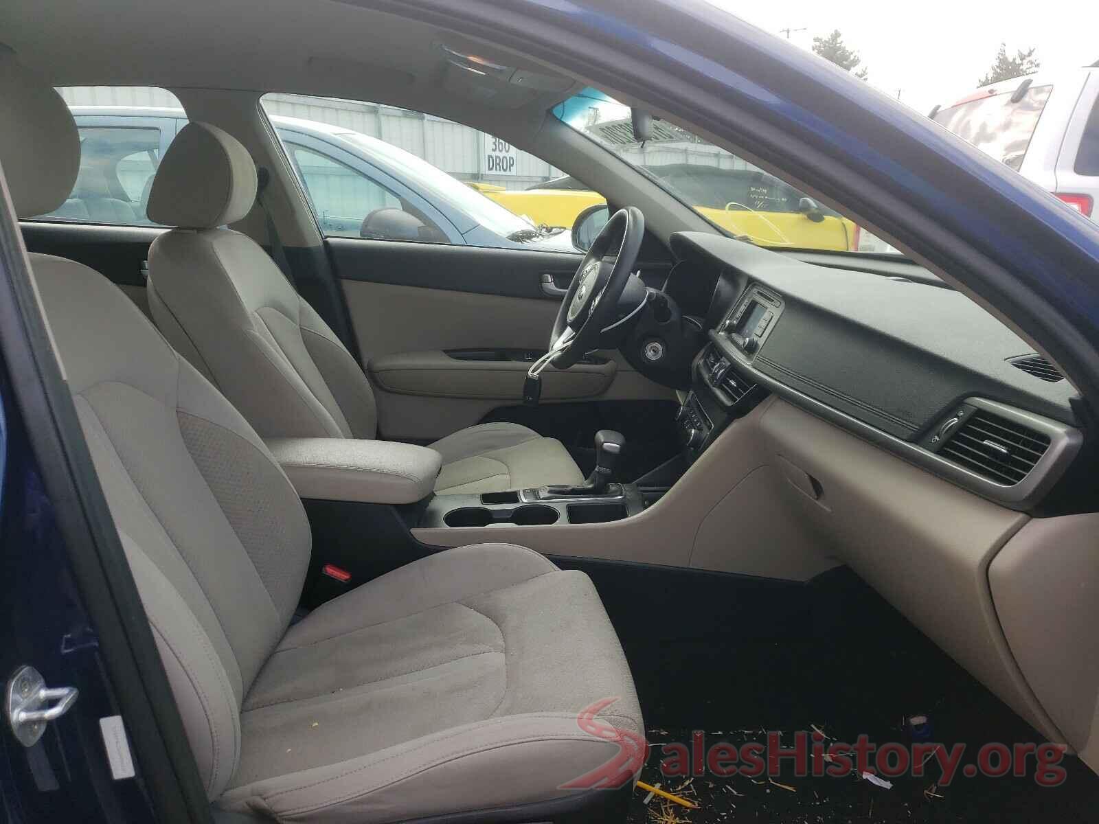 5XXGT4L36GG006137 2016 KIA OPTIMA