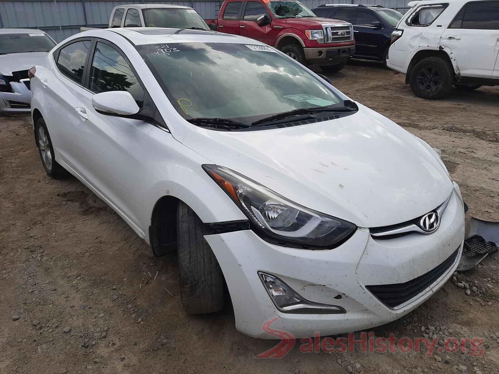 5NPDH4AE6GH781566 2016 HYUNDAI ELANTRA