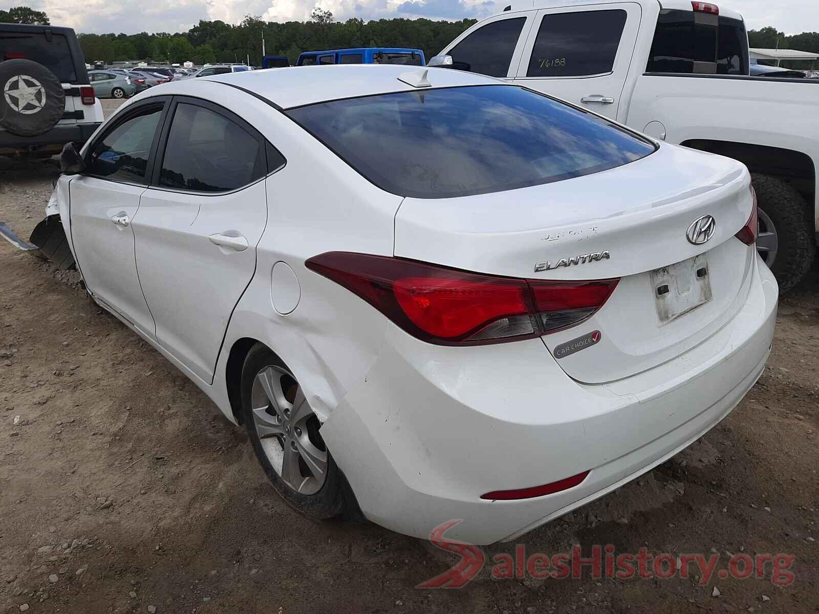 5NPDH4AE6GH781566 2016 HYUNDAI ELANTRA