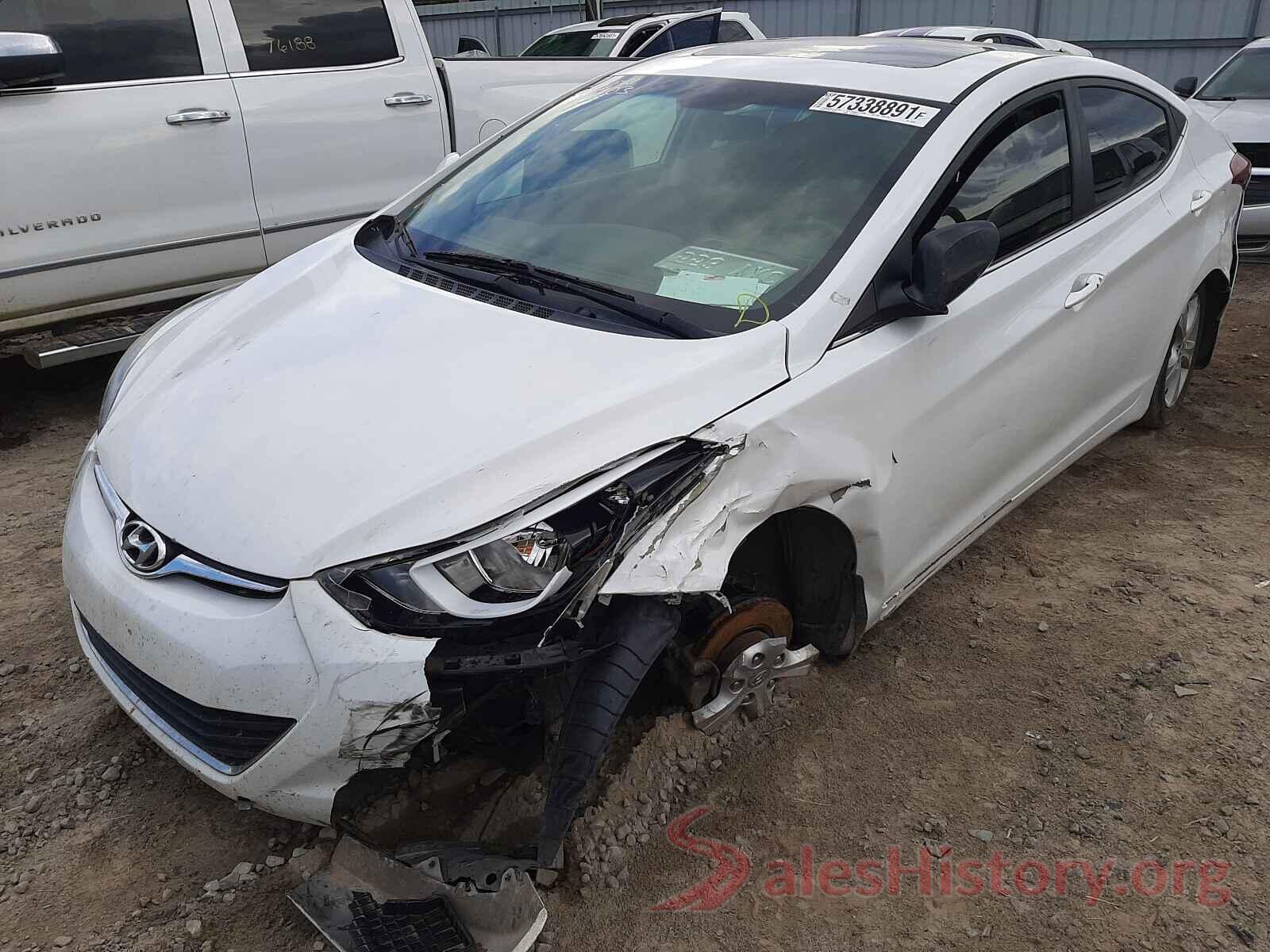 5NPDH4AE6GH781566 2016 HYUNDAI ELANTRA