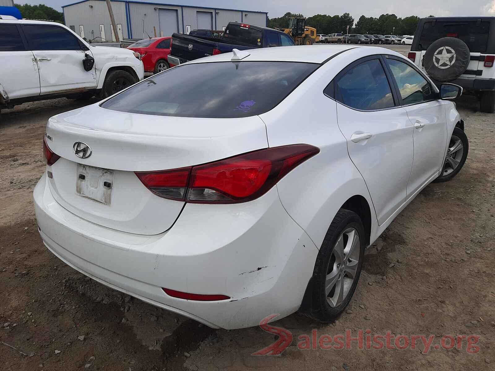 5NPDH4AE6GH781566 2016 HYUNDAI ELANTRA