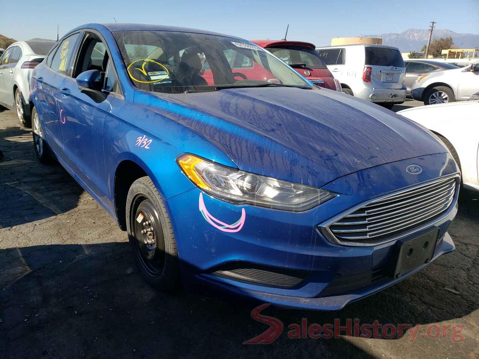 3FA6P0HD1HR373563 2017 FORD FUSION