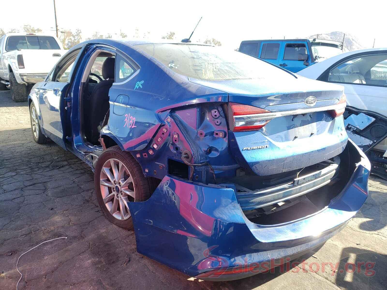 3FA6P0HD1HR373563 2017 FORD FUSION