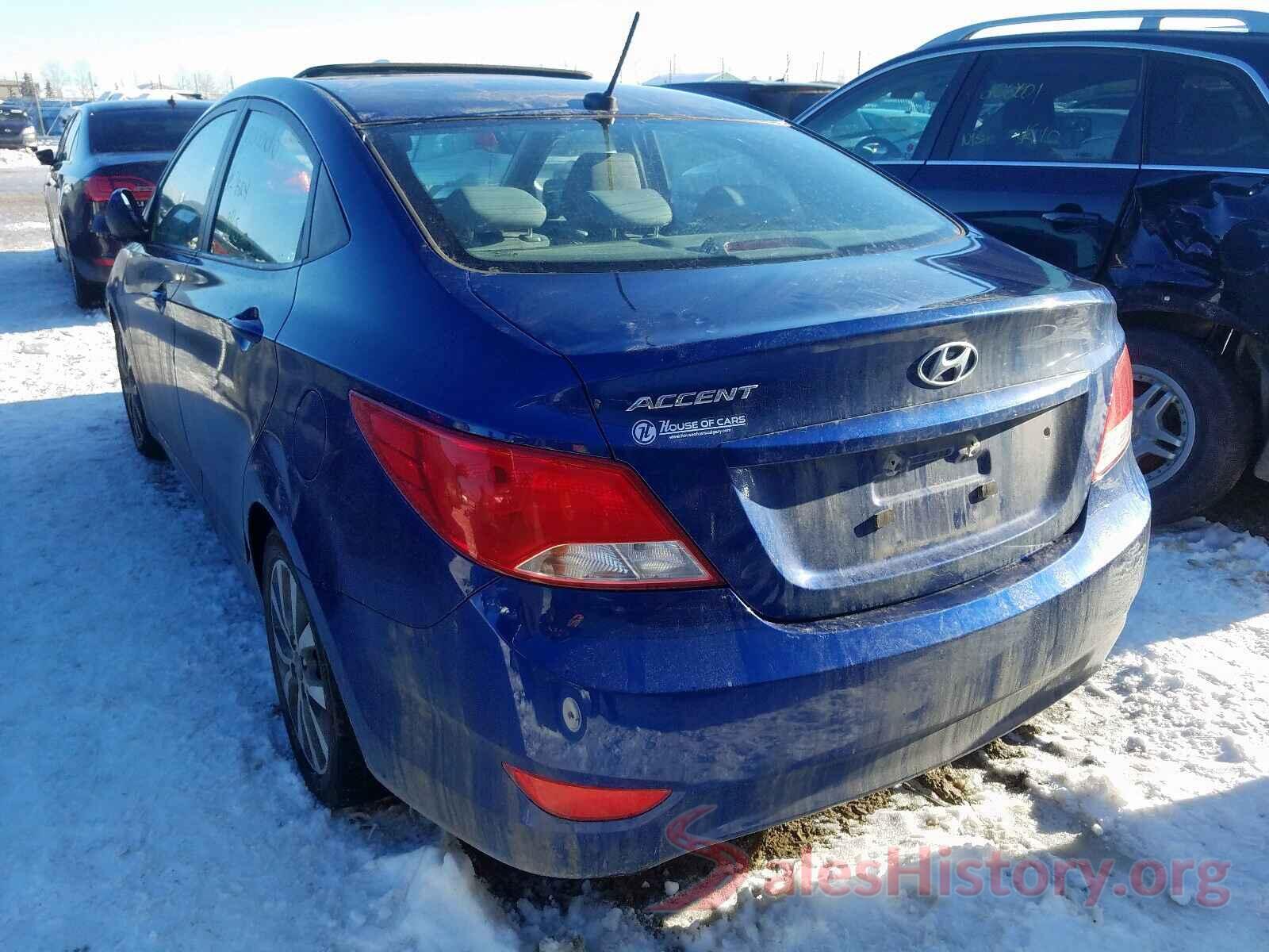 KMHCT4AE7HU184424 2017 HYUNDAI ACCENT