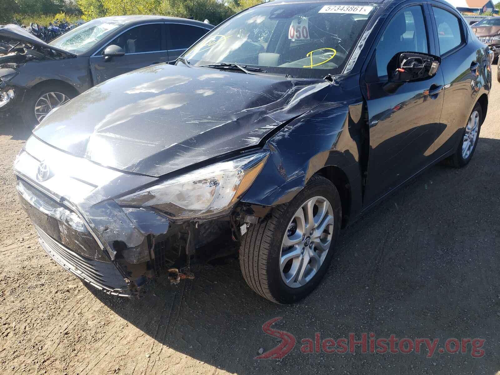 3MYDLBYV2HY181514 2017 TOYOTA YARIS