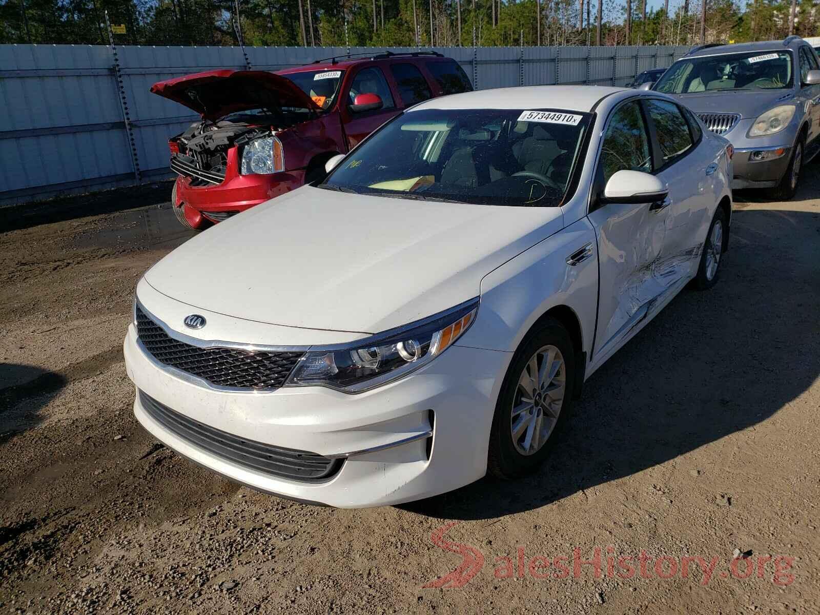 KNAGT4L34G5098592 2016 KIA OPTIMA