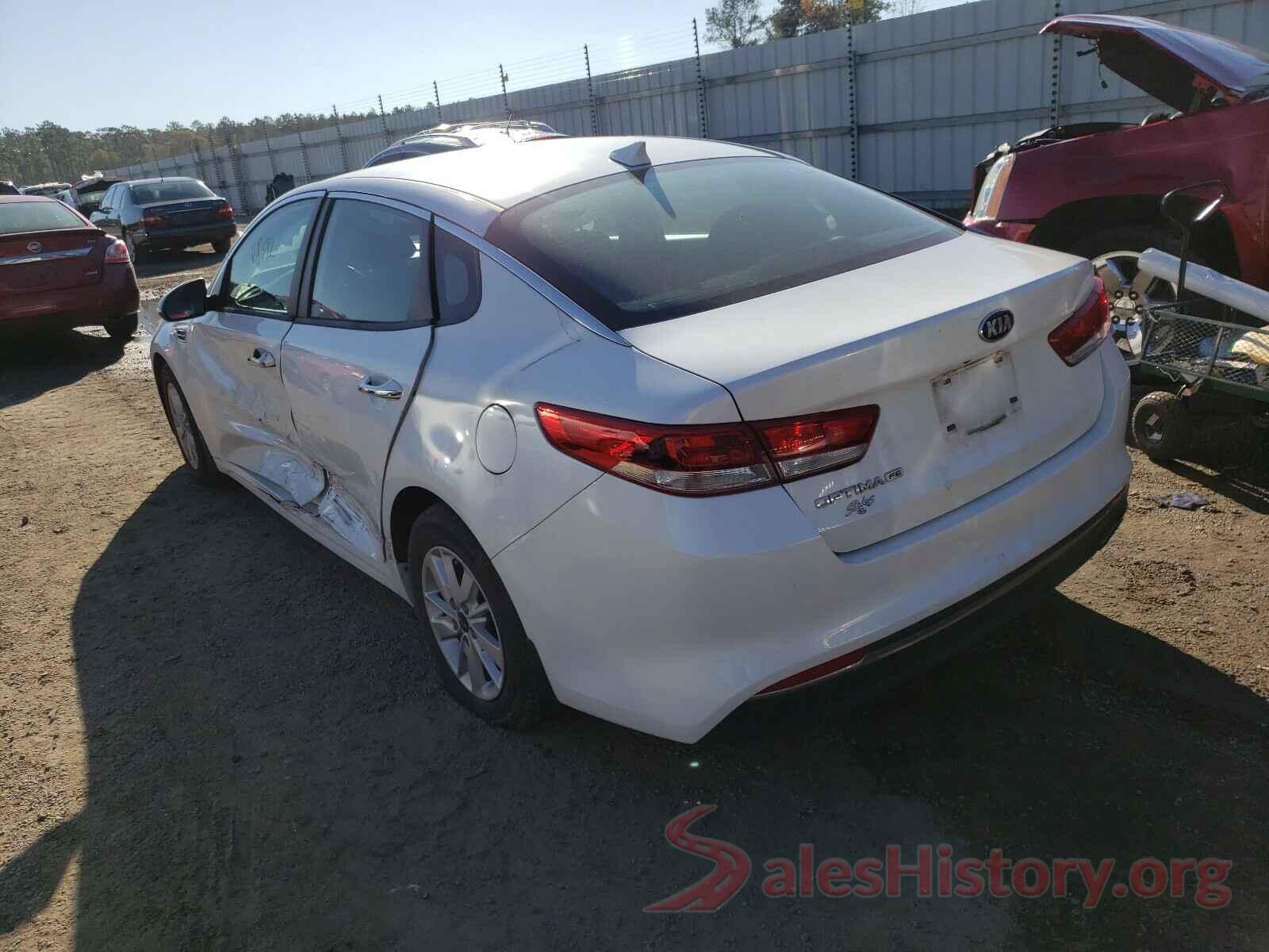 KNAGT4L34G5098592 2016 KIA OPTIMA