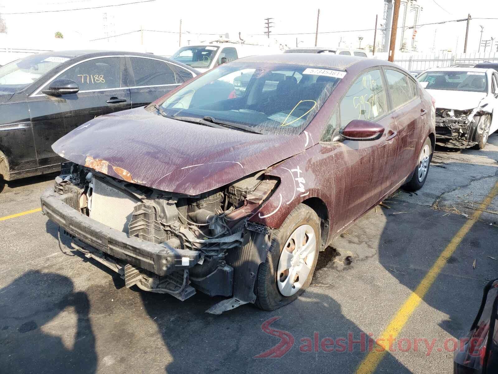 3KPFK4A79HE145869 2017 KIA FORTE