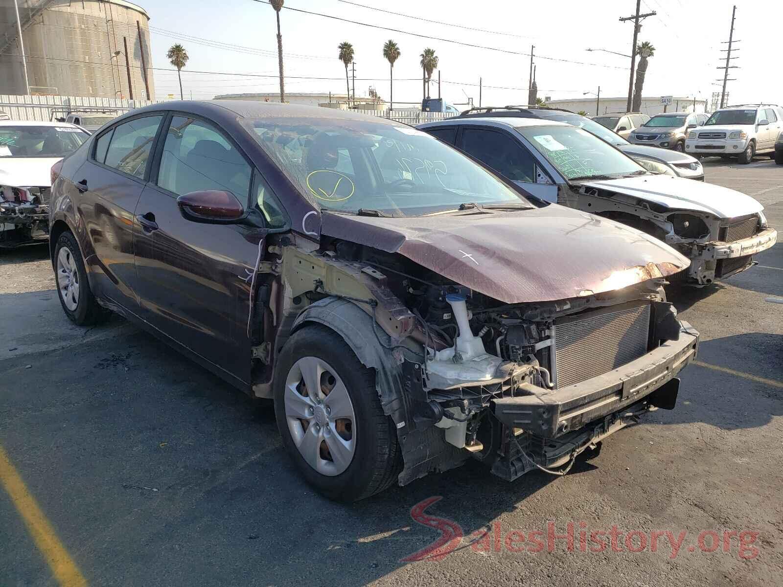 3KPFK4A79HE145869 2017 KIA FORTE