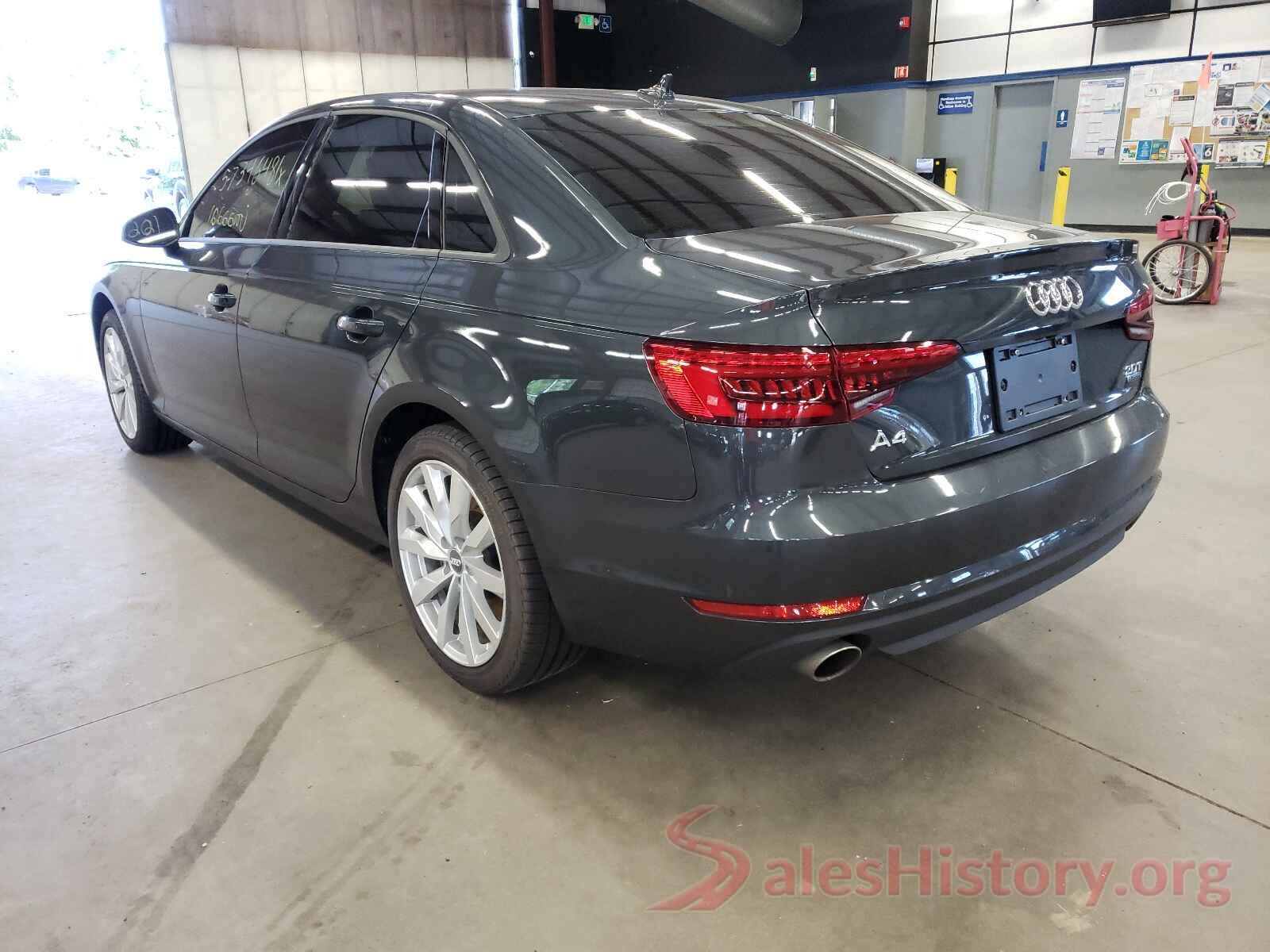 WAUANAF42HN023796 2017 AUDI A4