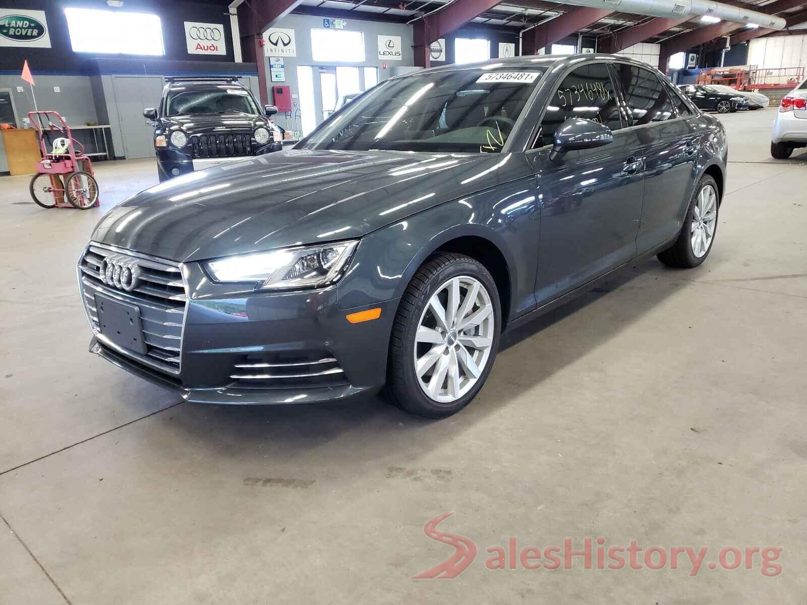 WAUANAF42HN023796 2017 AUDI A4