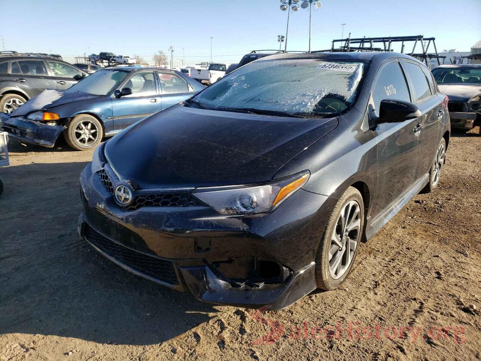 JTNKARJE8GJ500735 2016 TOYOTA SCION