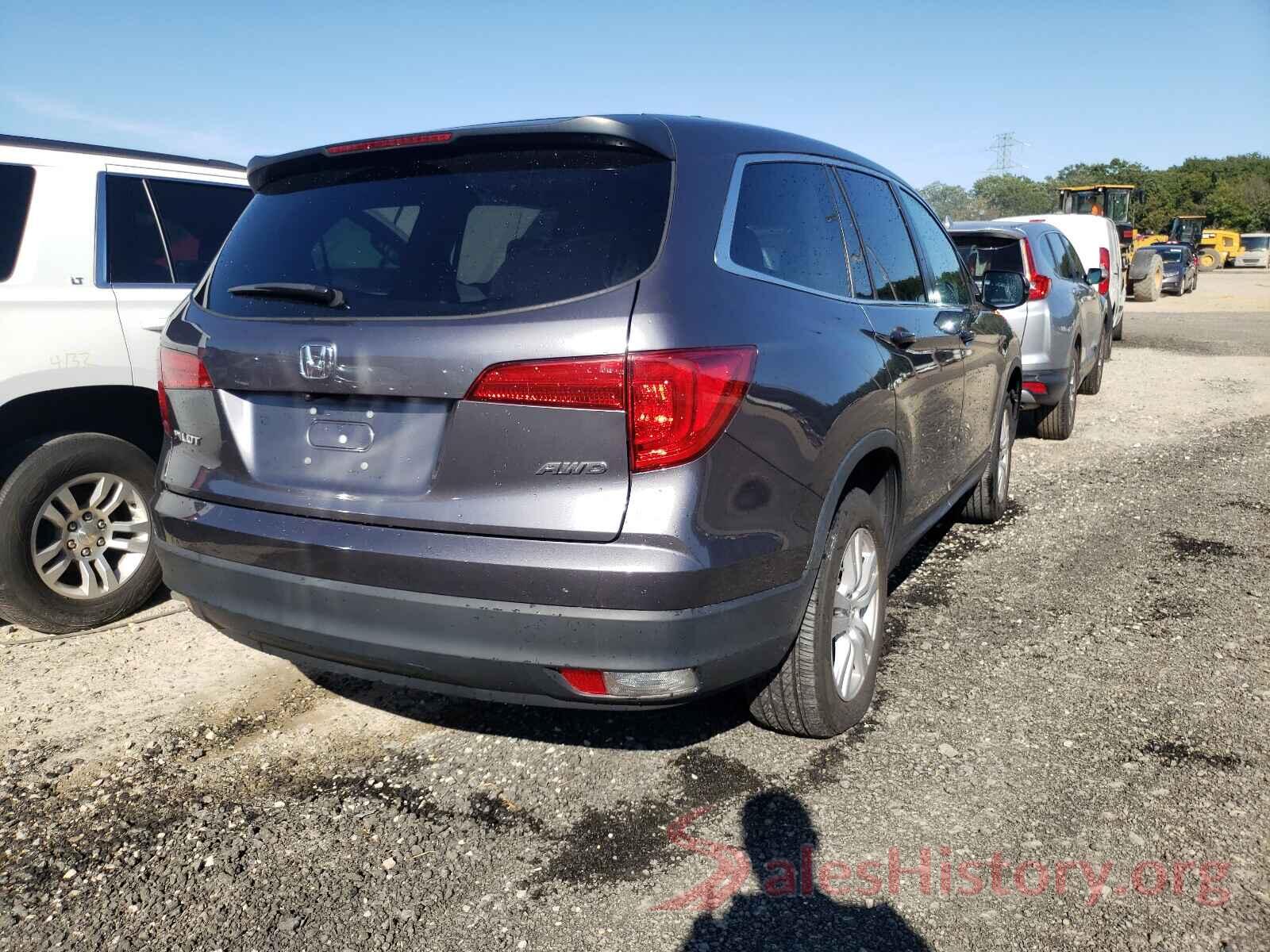 5FNYF6H13JB031117 2018 HONDA PILOT