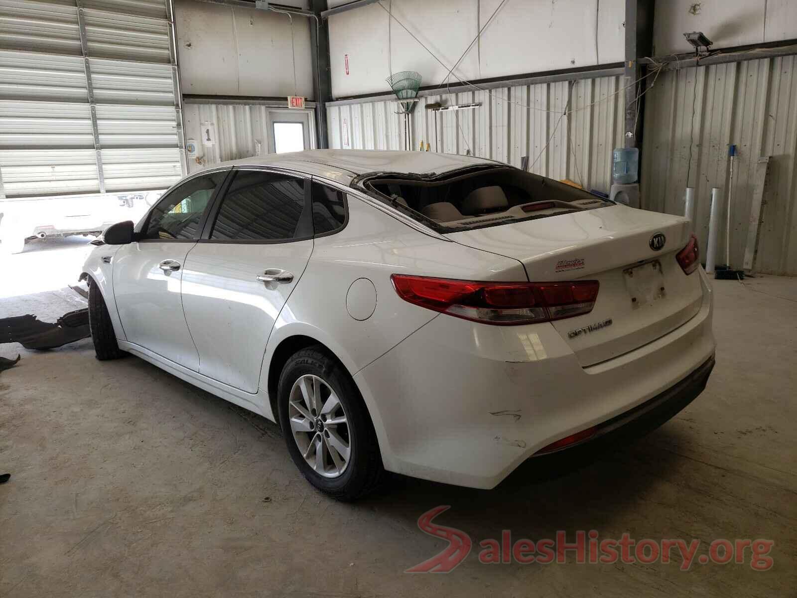 KNAGT4L35G5100818 2016 KIA OPTIMA