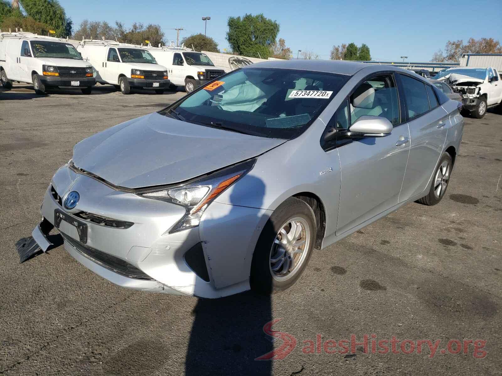 JTDKBRFU9H3046504 2017 TOYOTA PRIUS