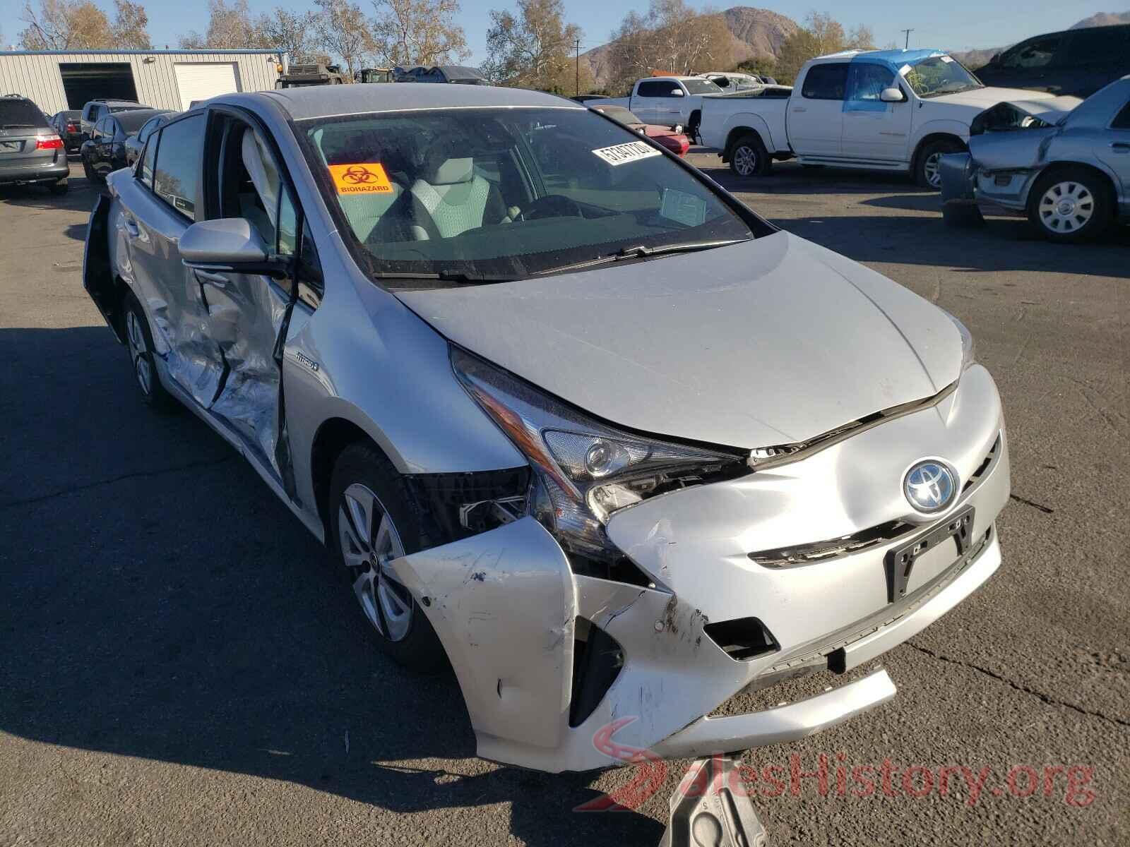 JTDKBRFU9H3046504 2017 TOYOTA PRIUS