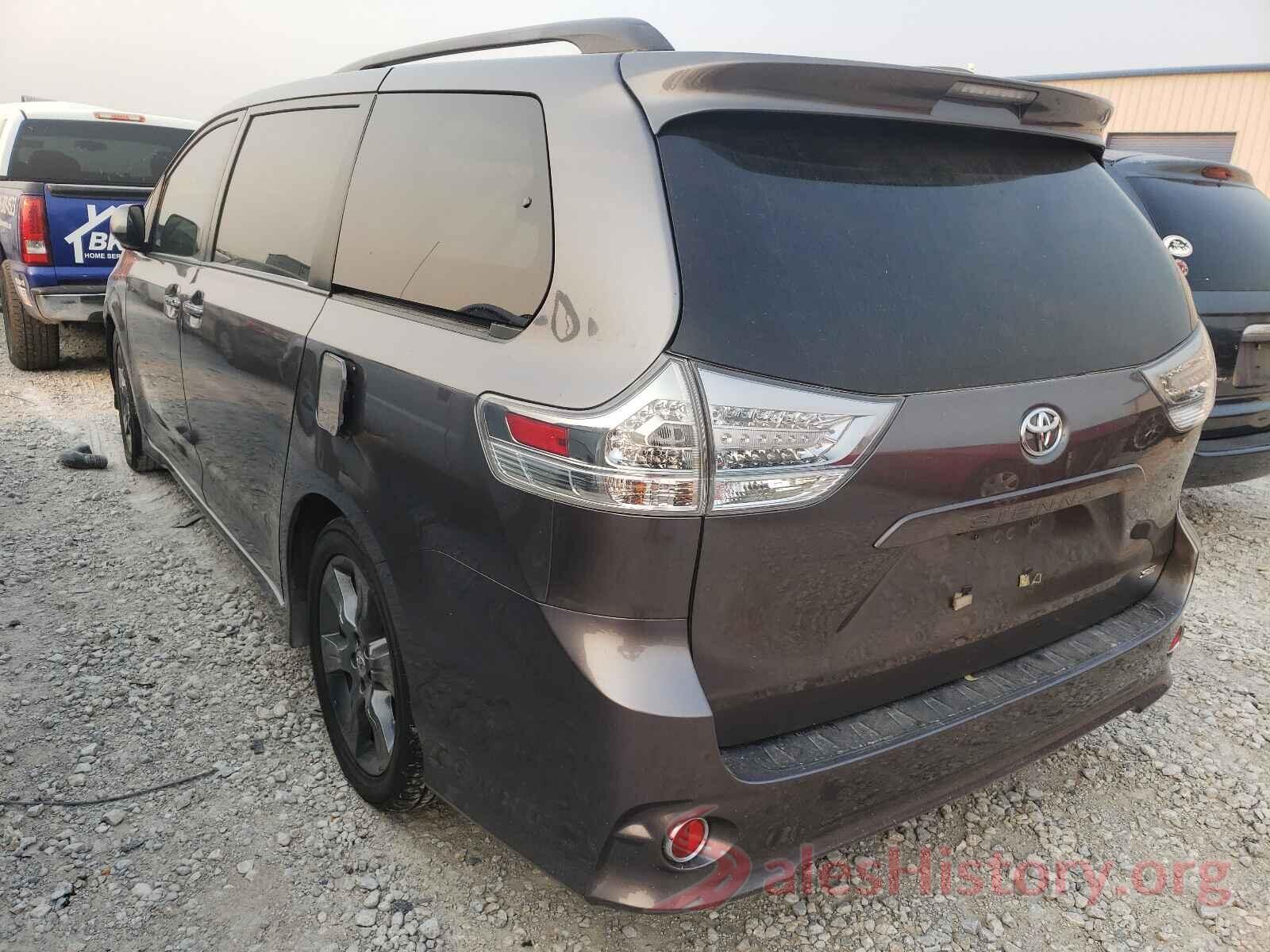 5TDXK3DC2GS732345 2016 TOYOTA SIENNA