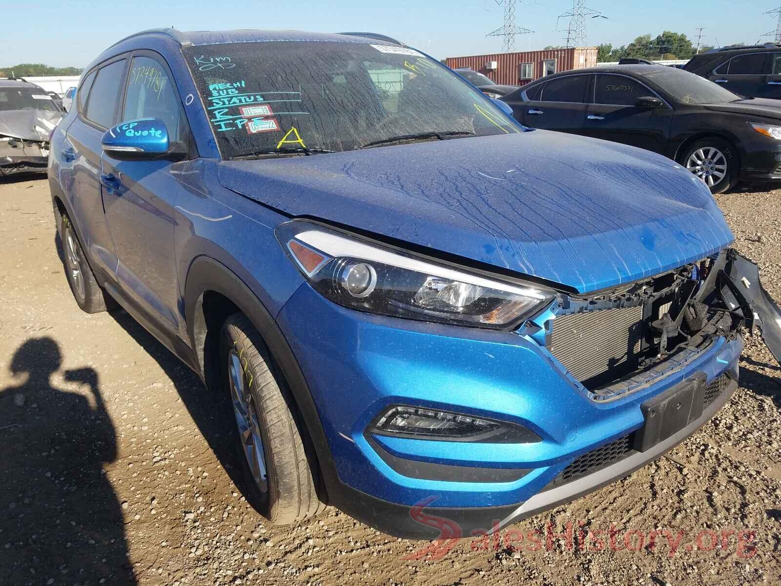 KM8J3CA28GU189010 2016 HYUNDAI TUCSON