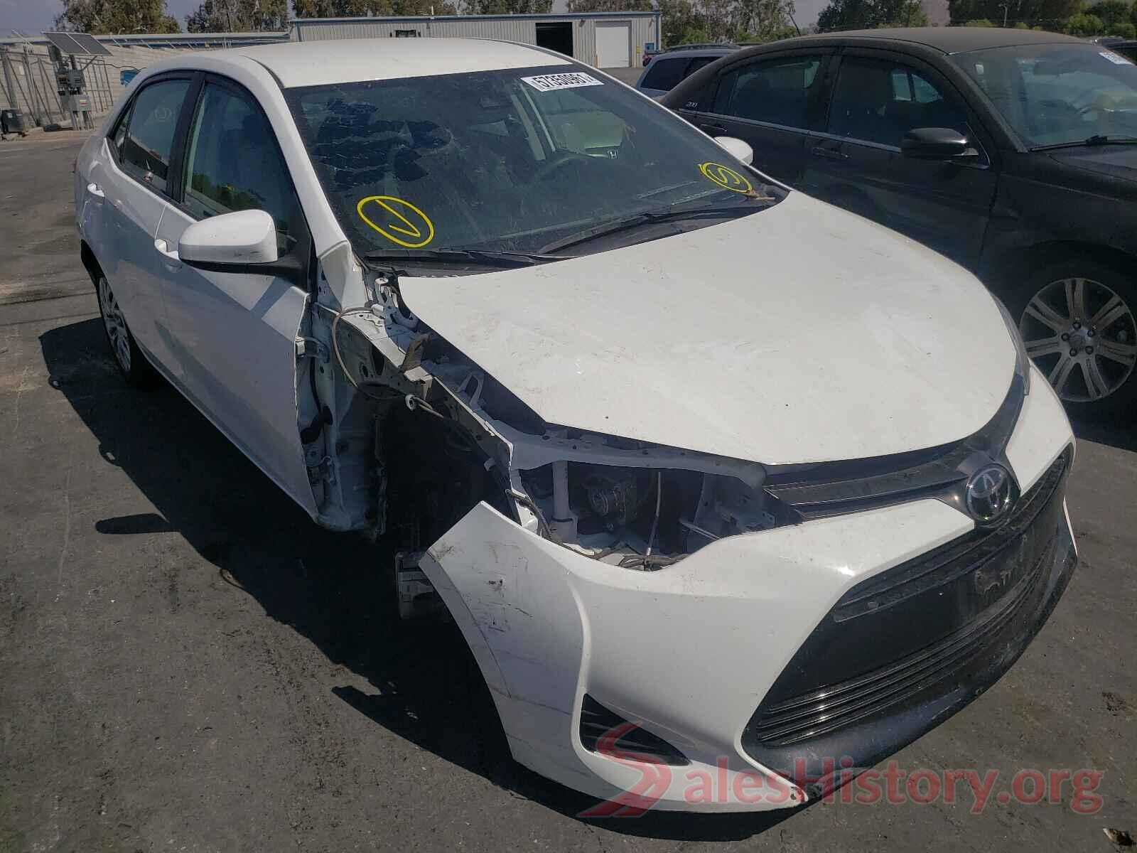 5YFBURHE1KP908578 2019 TOYOTA COROLLA