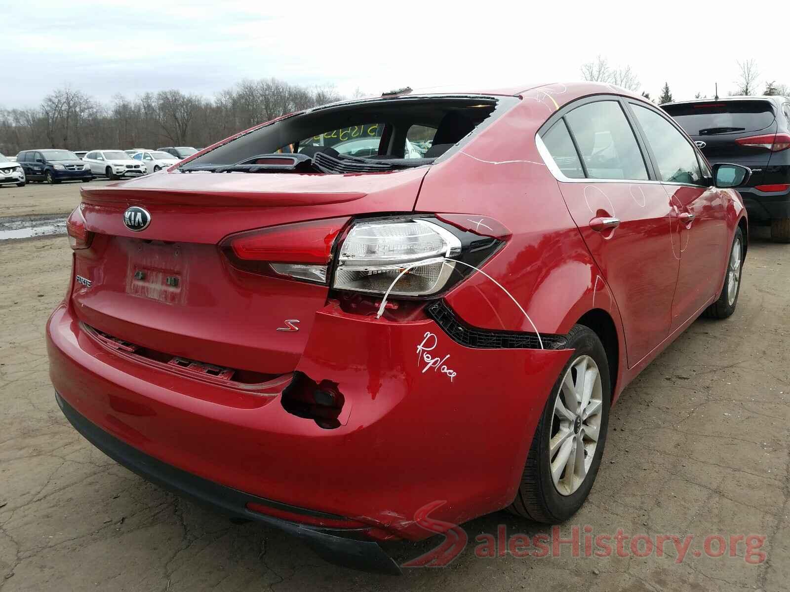 3KPFL4A79HE040486 2017 KIA FORTE