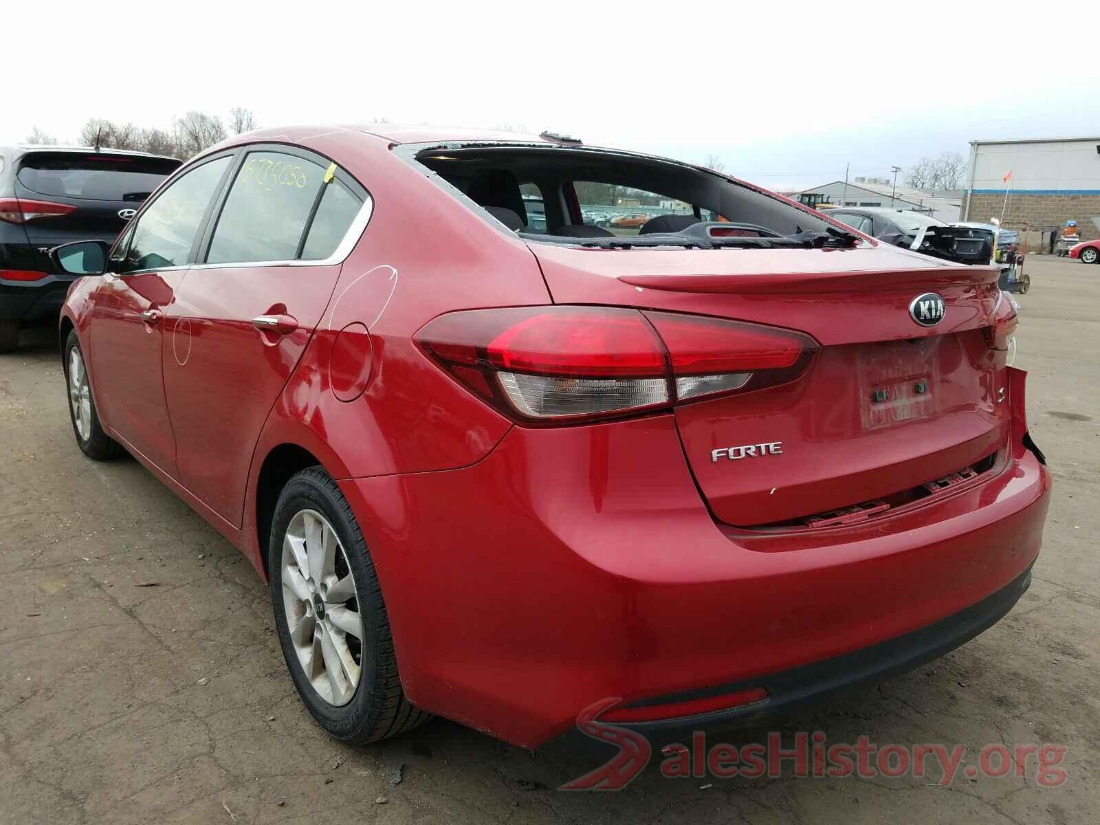 3KPFL4A79HE040486 2017 KIA FORTE