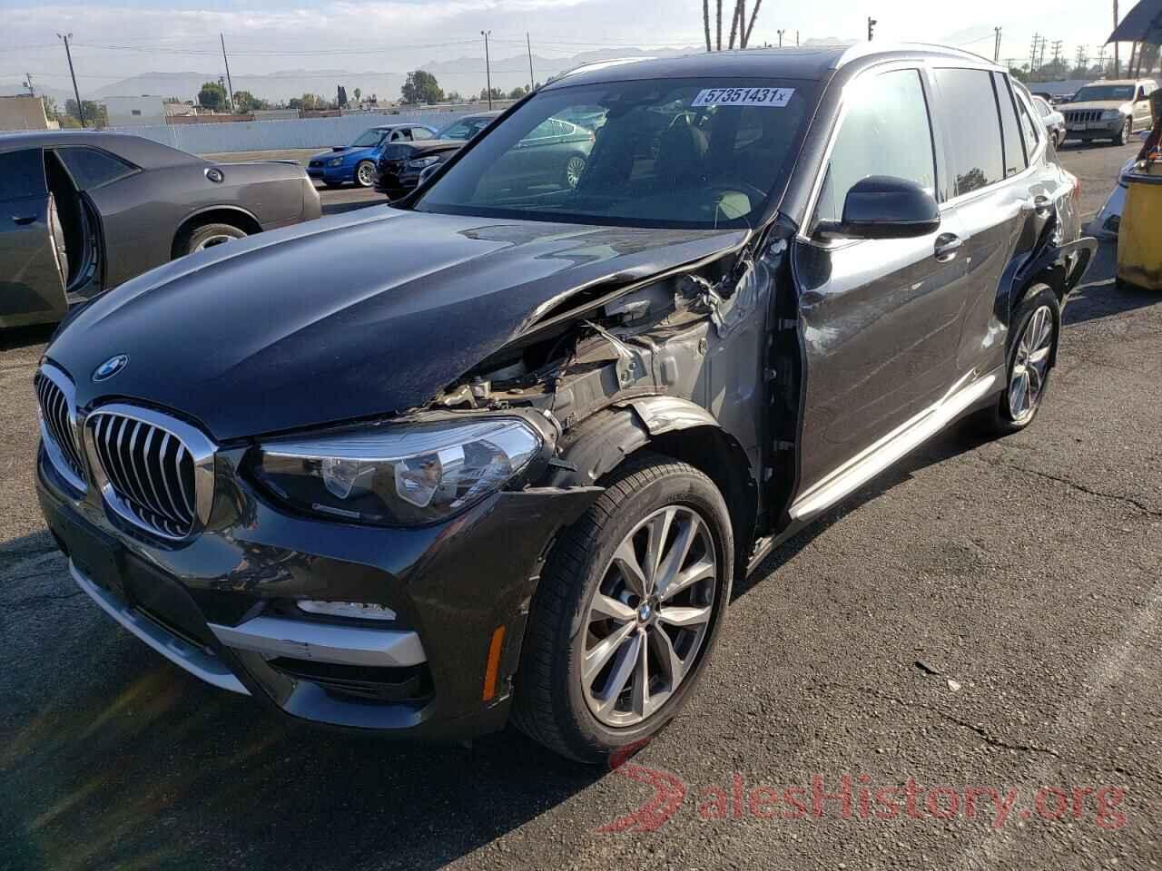 5UXTR7C50KLF32452 2019 BMW X3