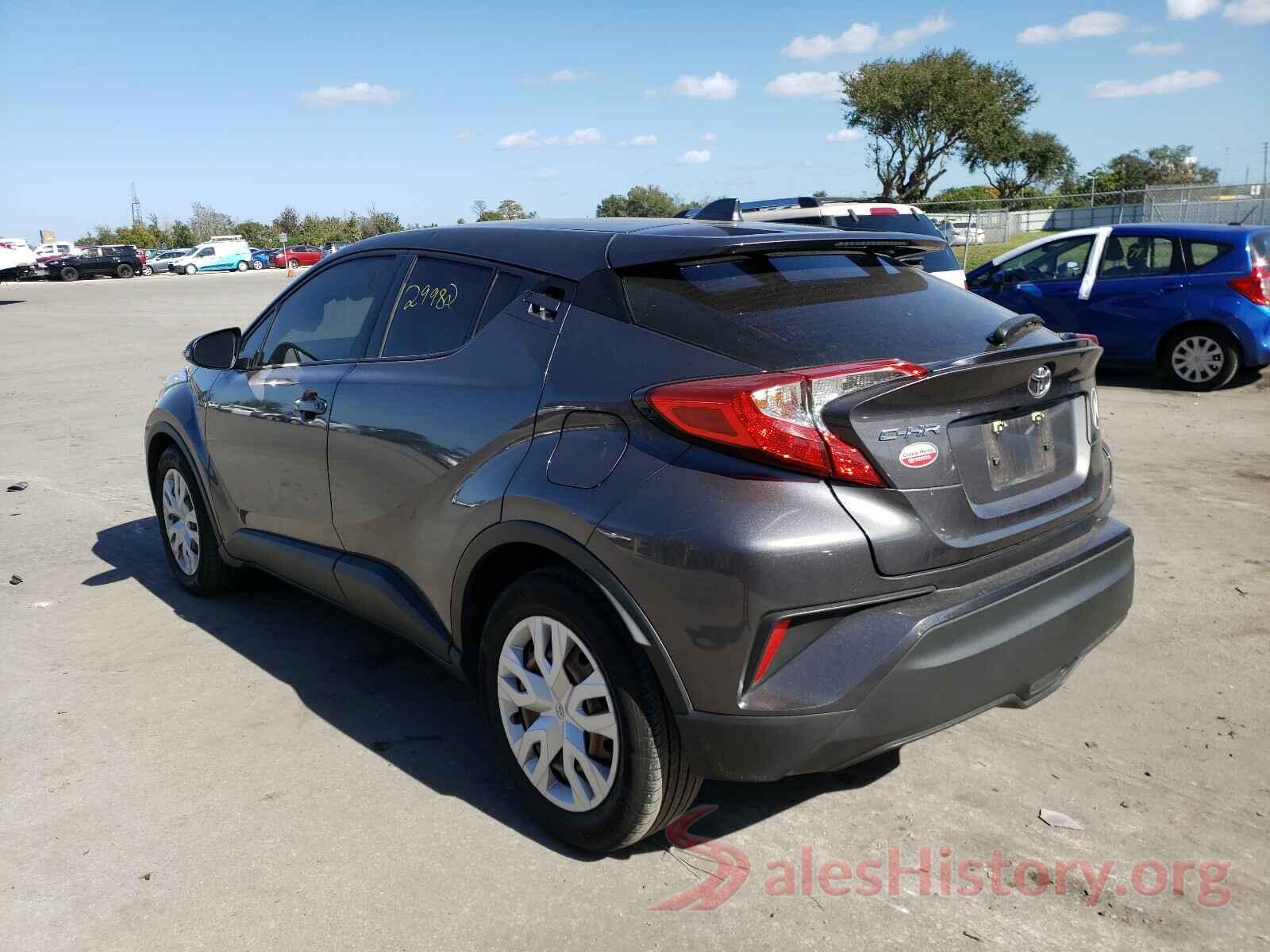 JTNKHMBXXK1022163 2019 TOYOTA C-HR