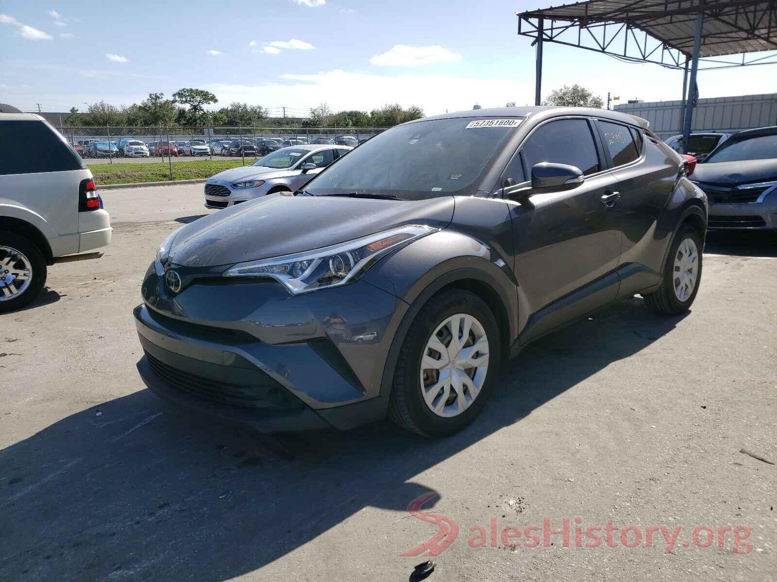 JTNKHMBXXK1022163 2019 TOYOTA C-HR