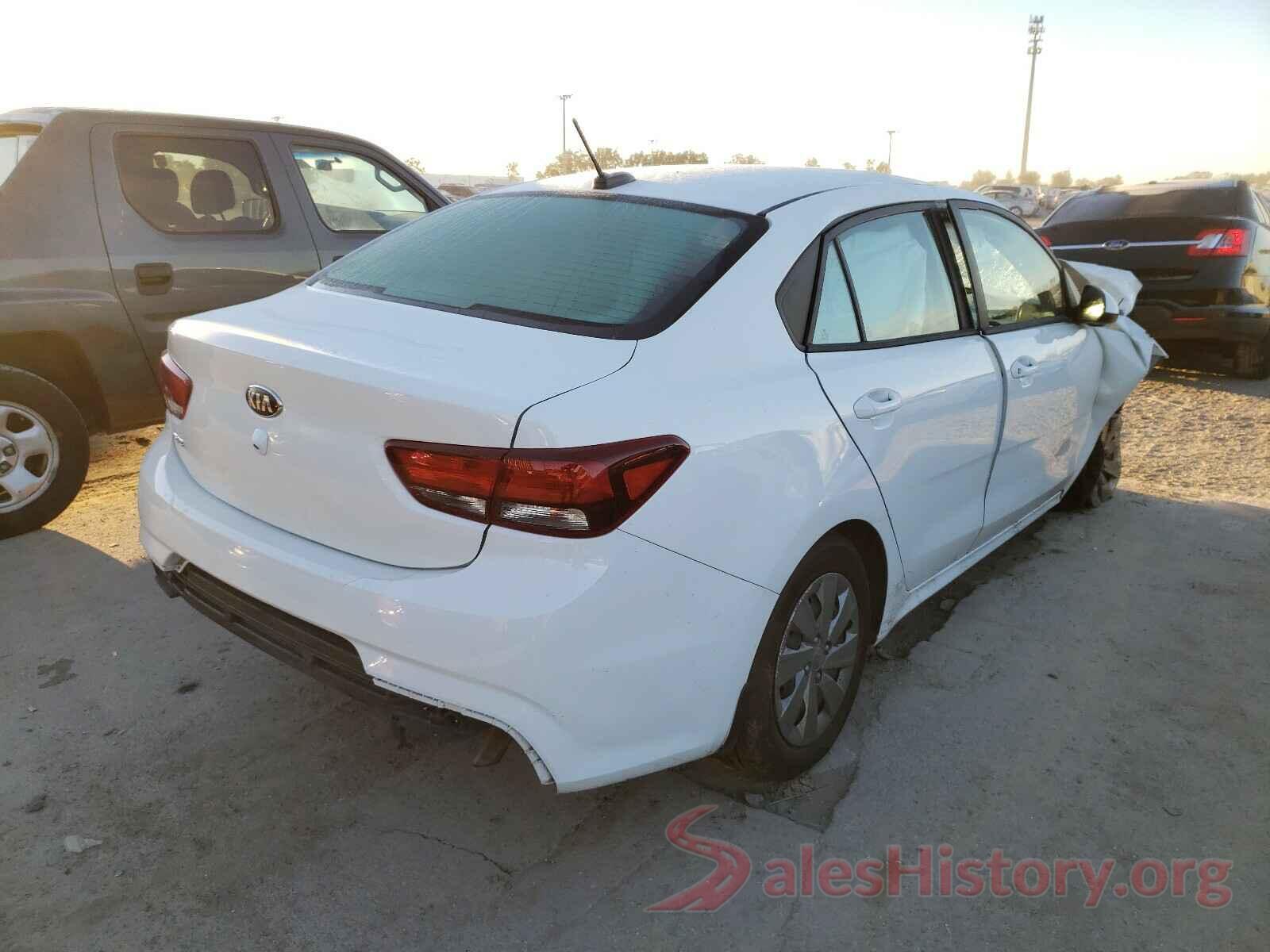 3KPA24AD7LE313923 2020 KIA RIO